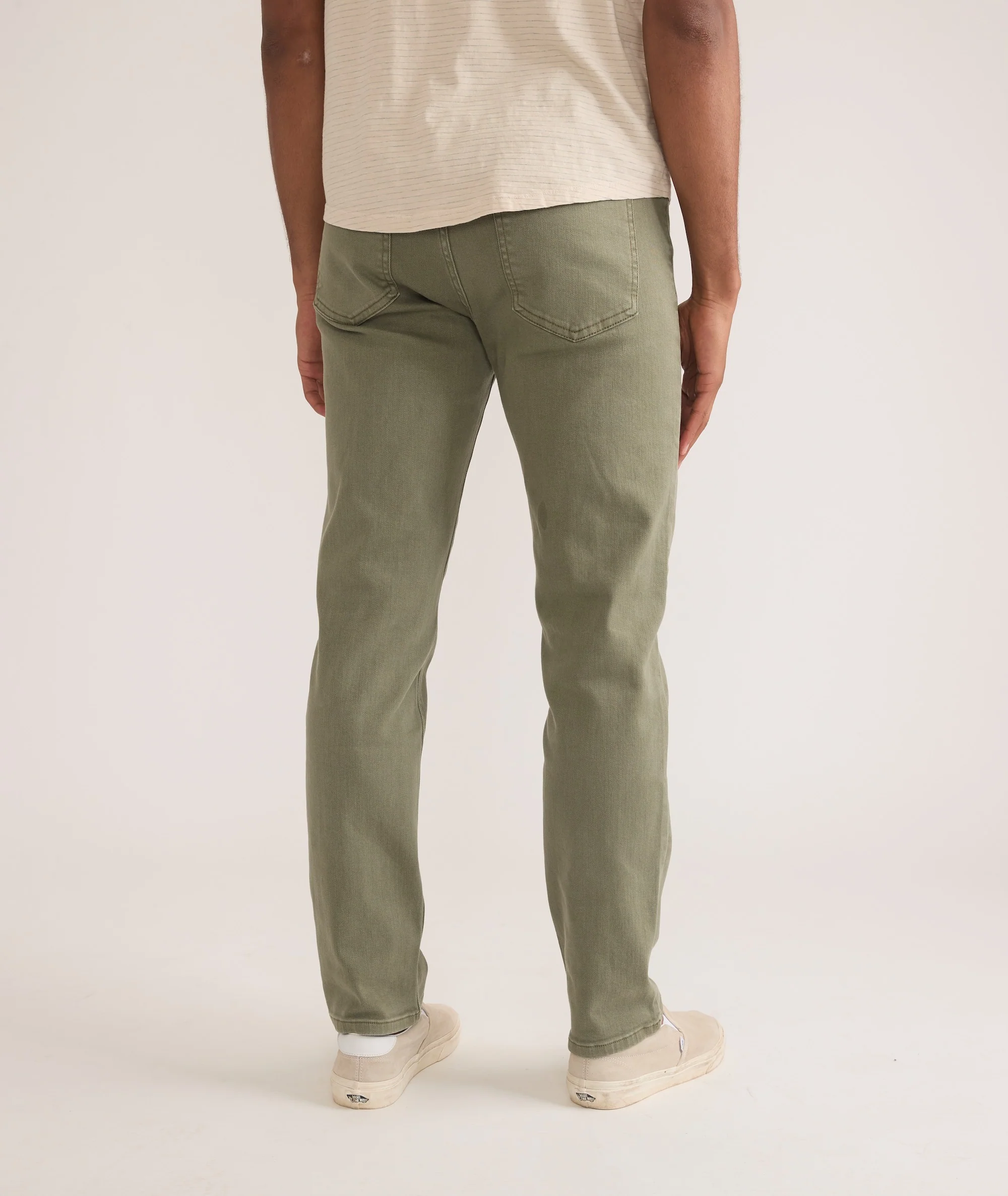 5 Pocket Athletic Fit Twill Pant - Image 5