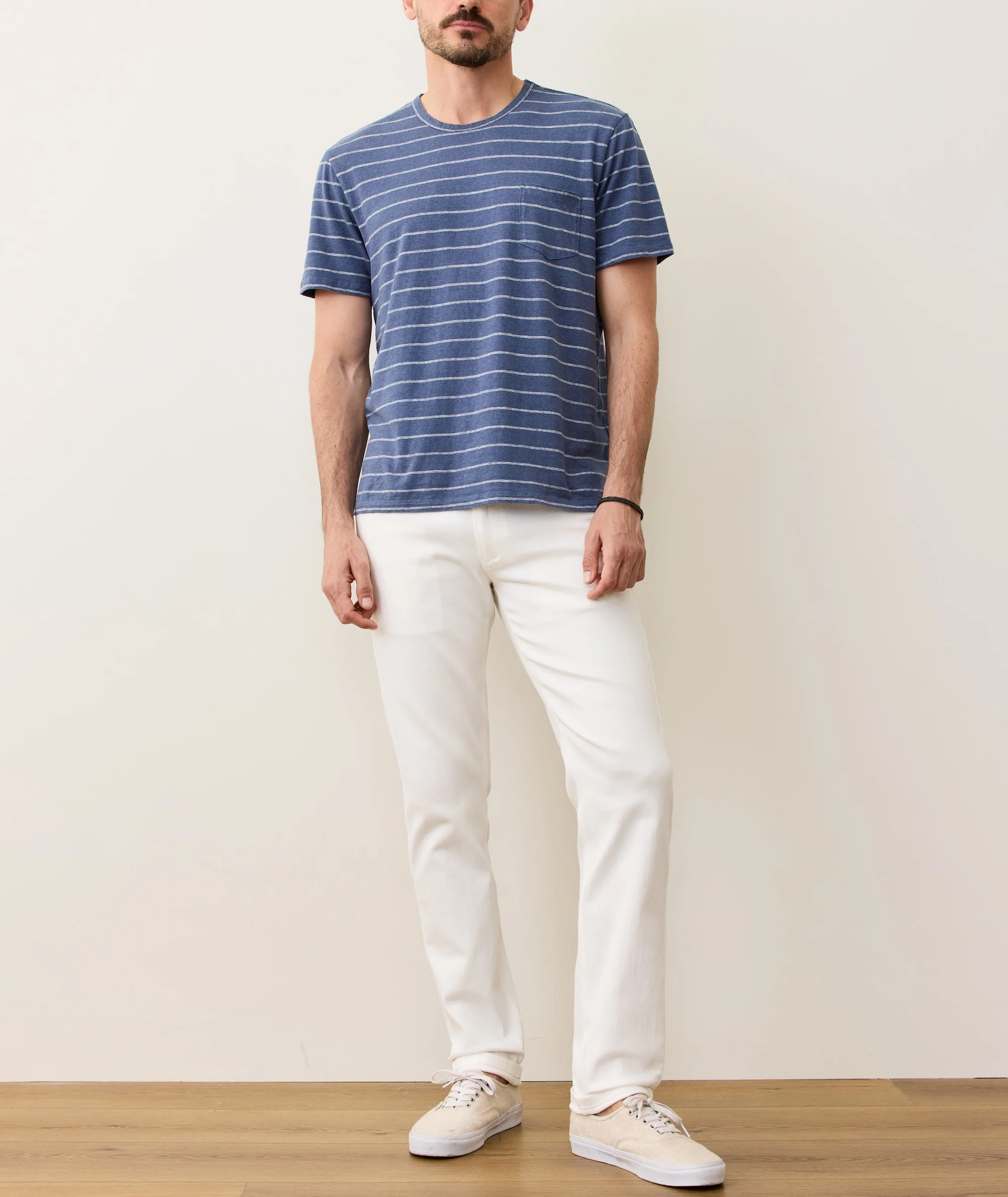 5 Pocket Slim Straight Twill Pant - Image 4
