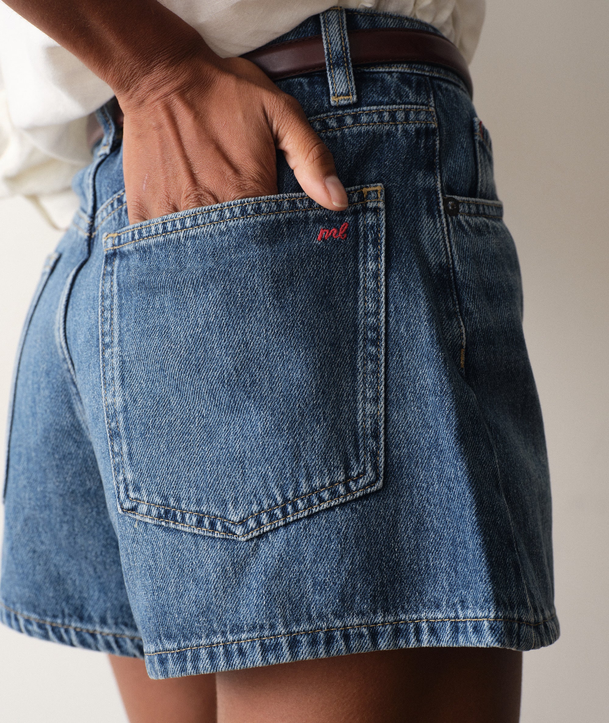 90s Denim Short - Image 3