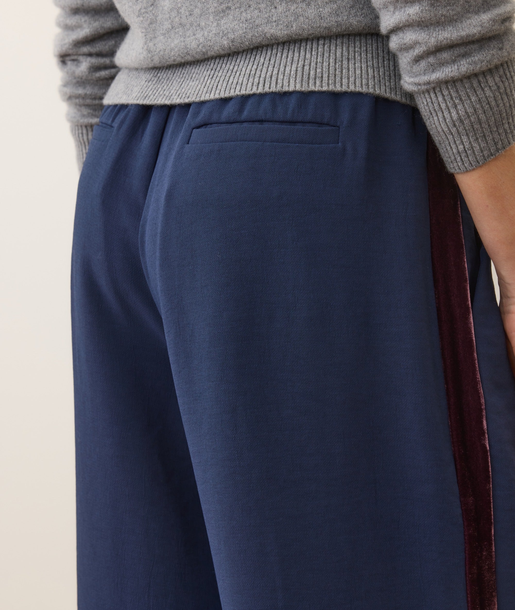 Allison Pleated Wide Leg Trouser - Image 9