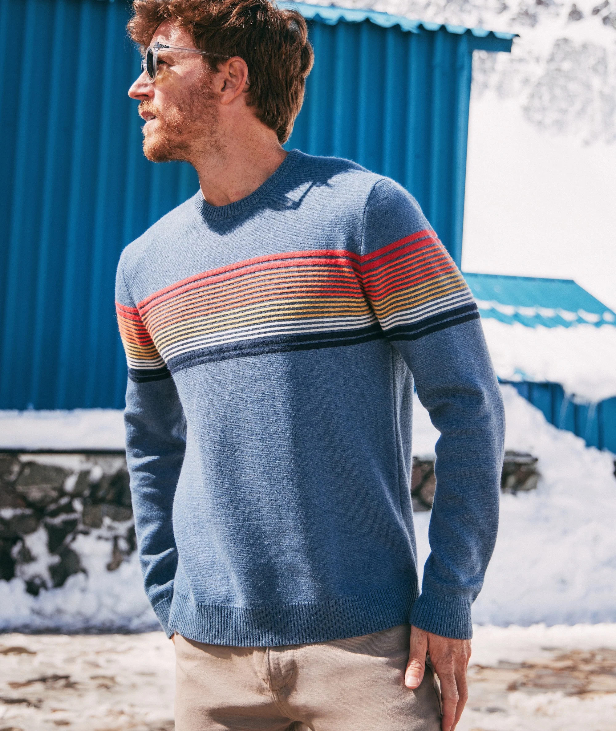 Archive Thompson Stripe Sweater - Image 2
