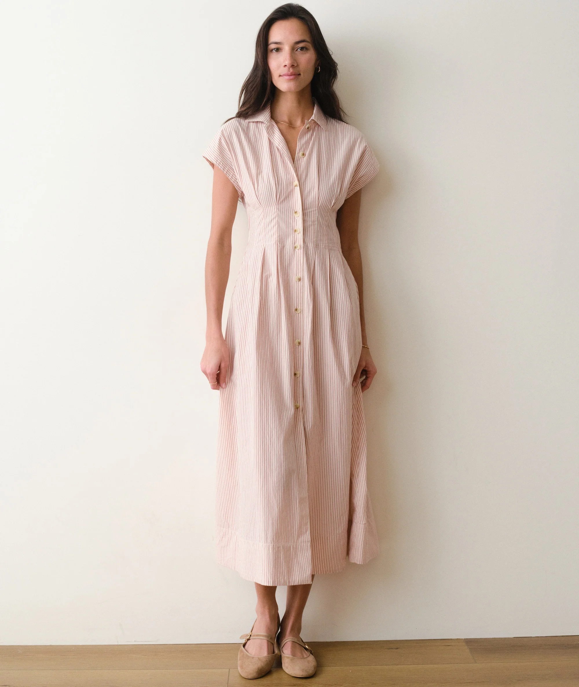 Arden Midi Shirt Dress - Image 5