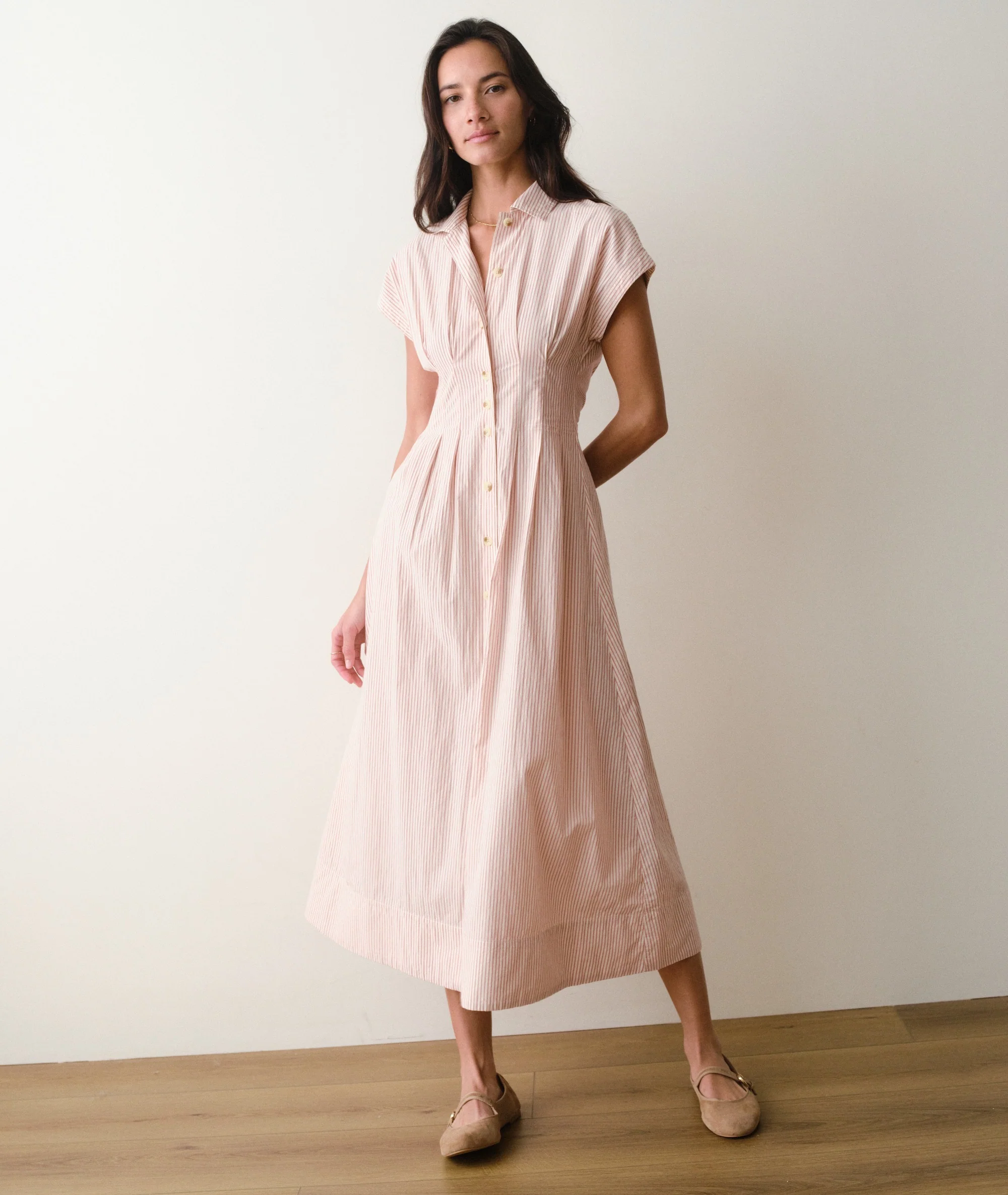Arden Midi Shirt Dress - Image 6