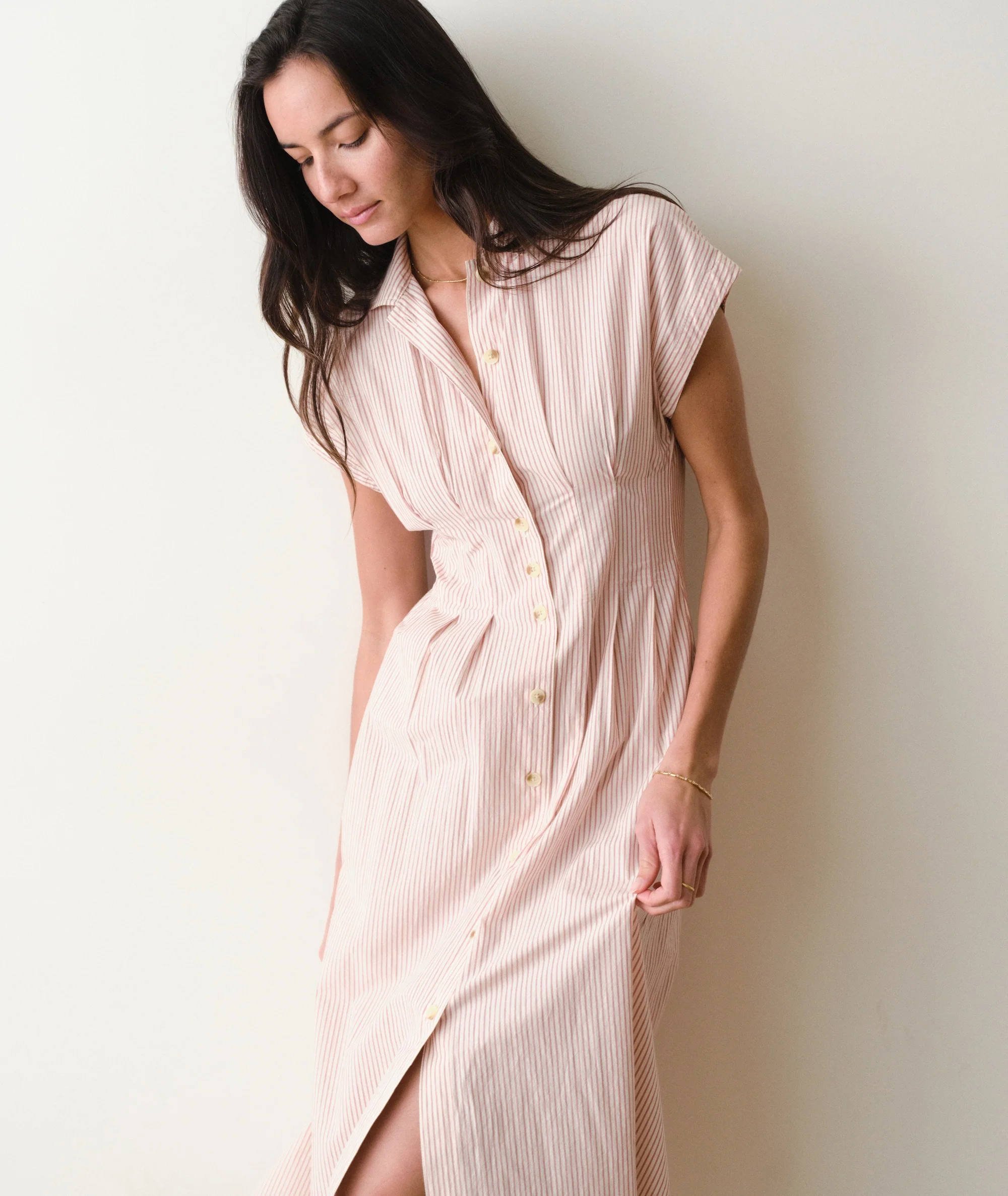 Arden Midi Shirt Dress - Image 8
