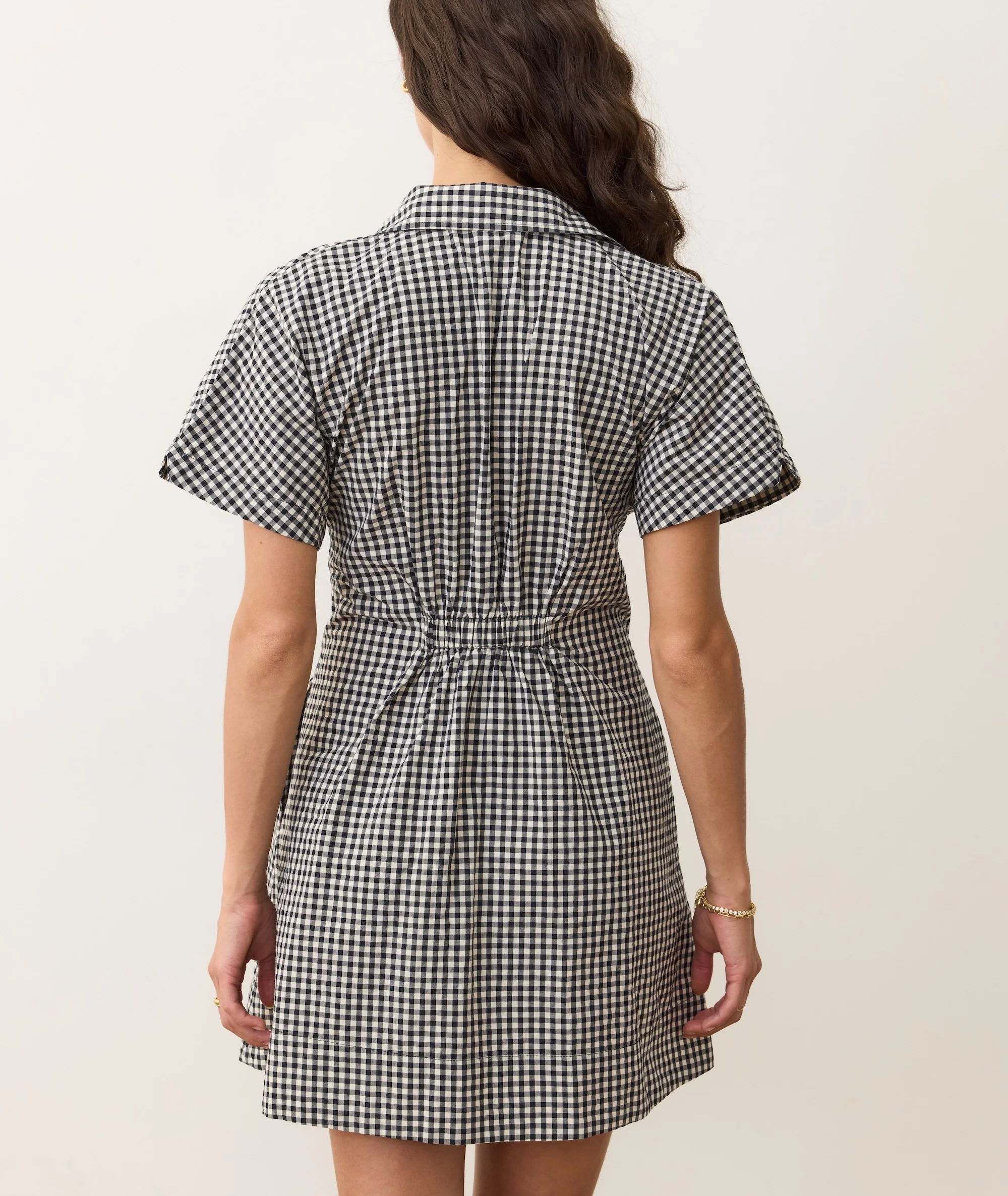 Arden Mini Shirt Dress - Image 6