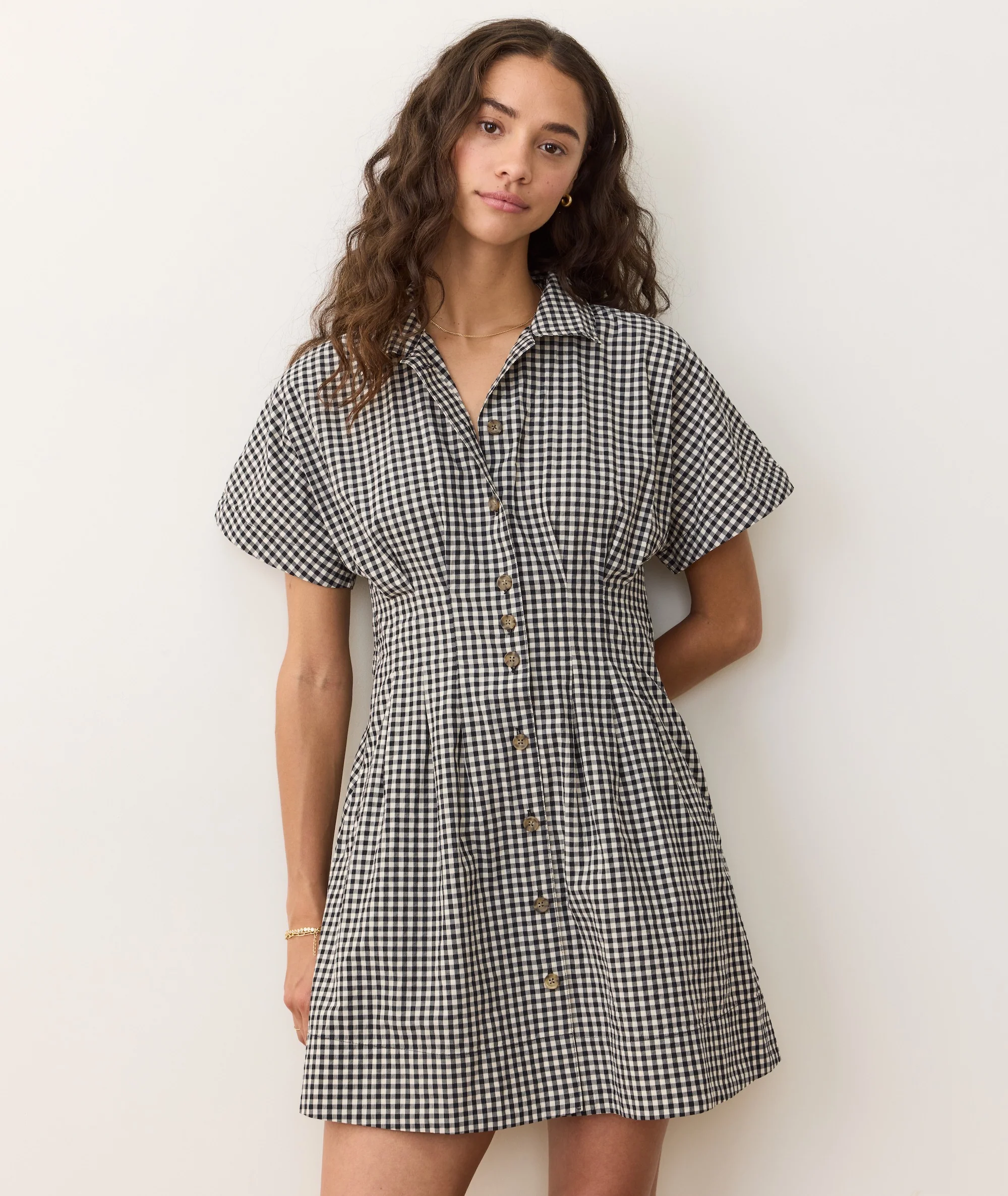 Arden Mini Shirt Dress - Image 7
