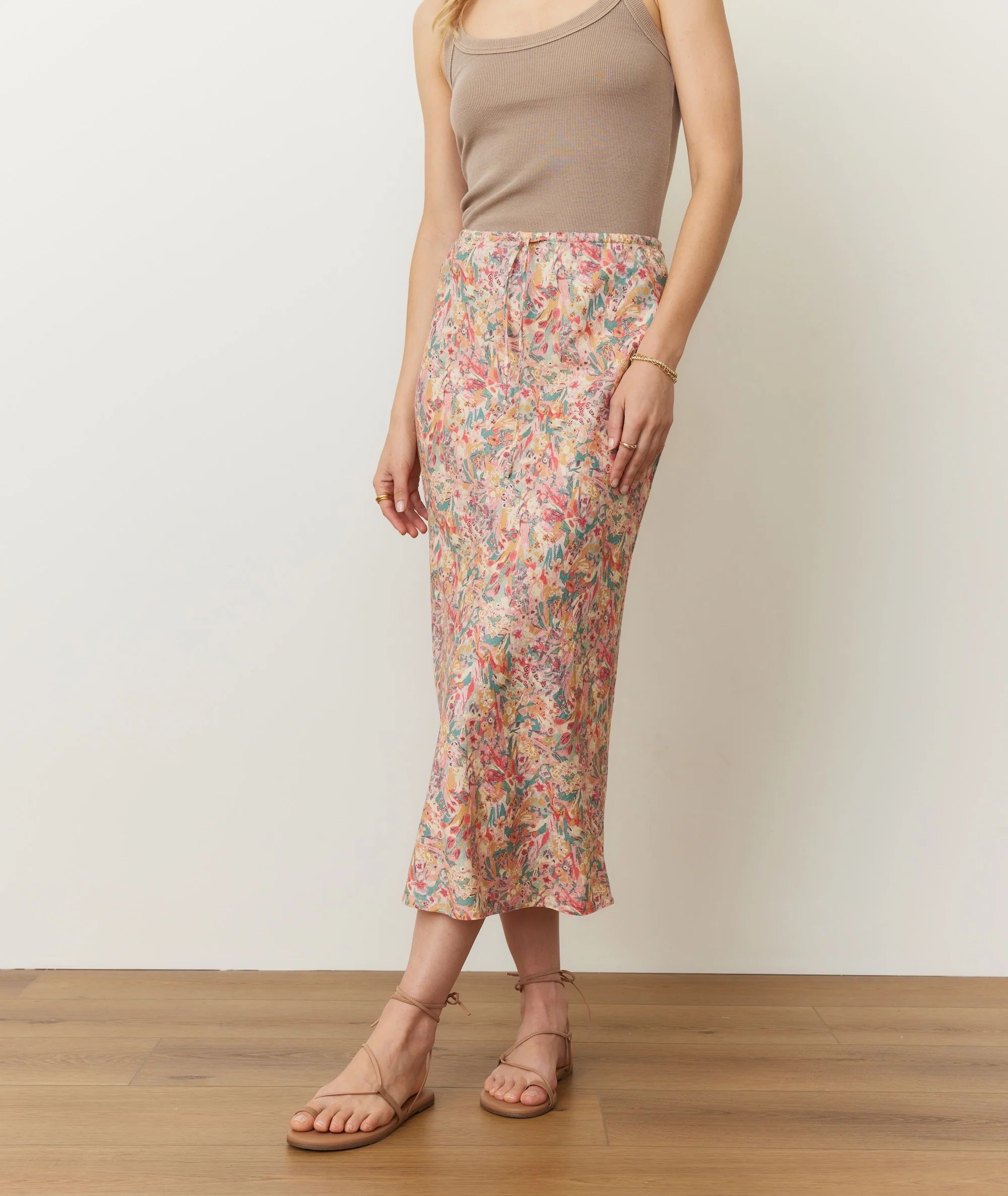 Avery Hemp Midi Skirt - Image 2