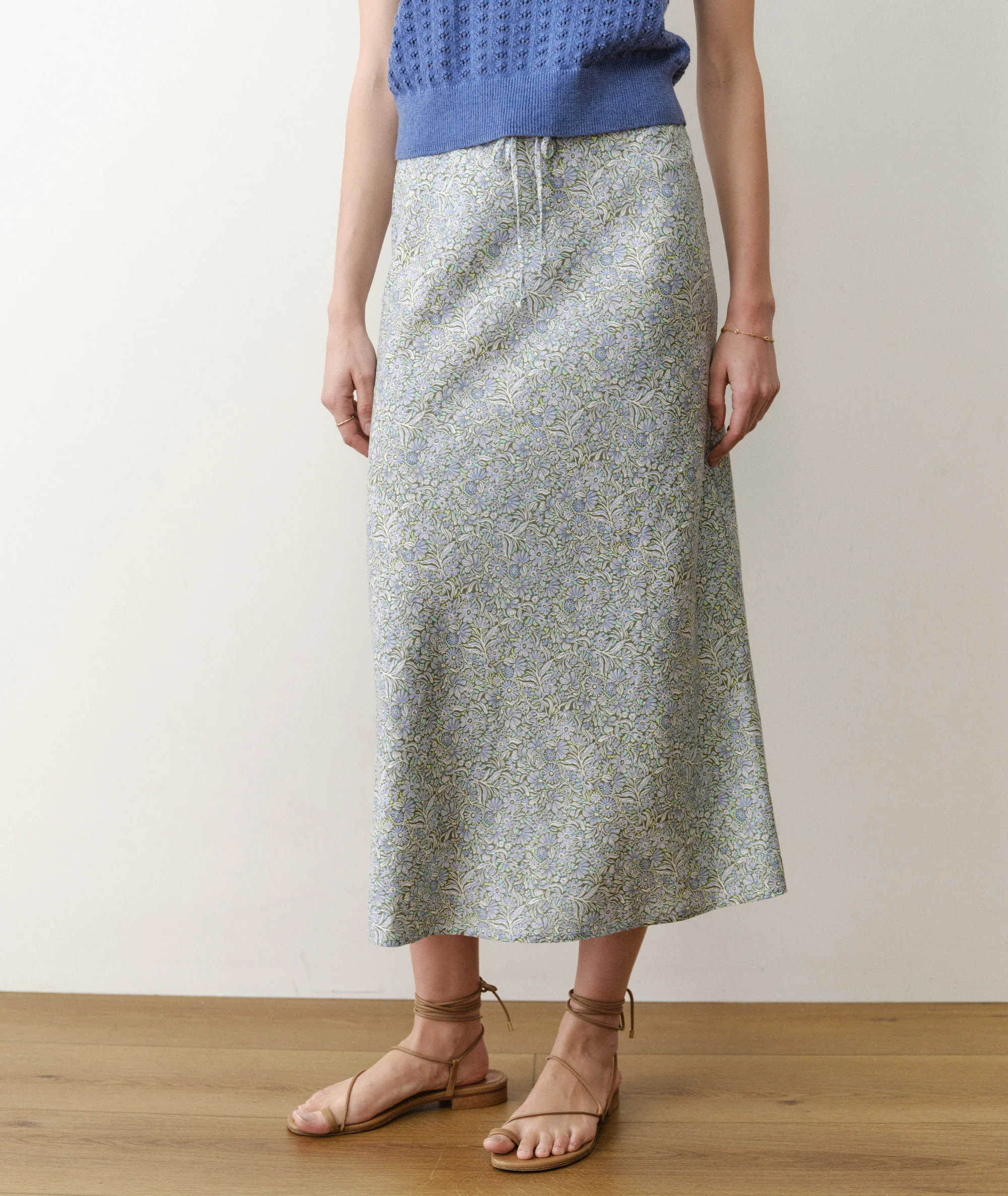 Avery Hemp Midi Skirt - Image 3