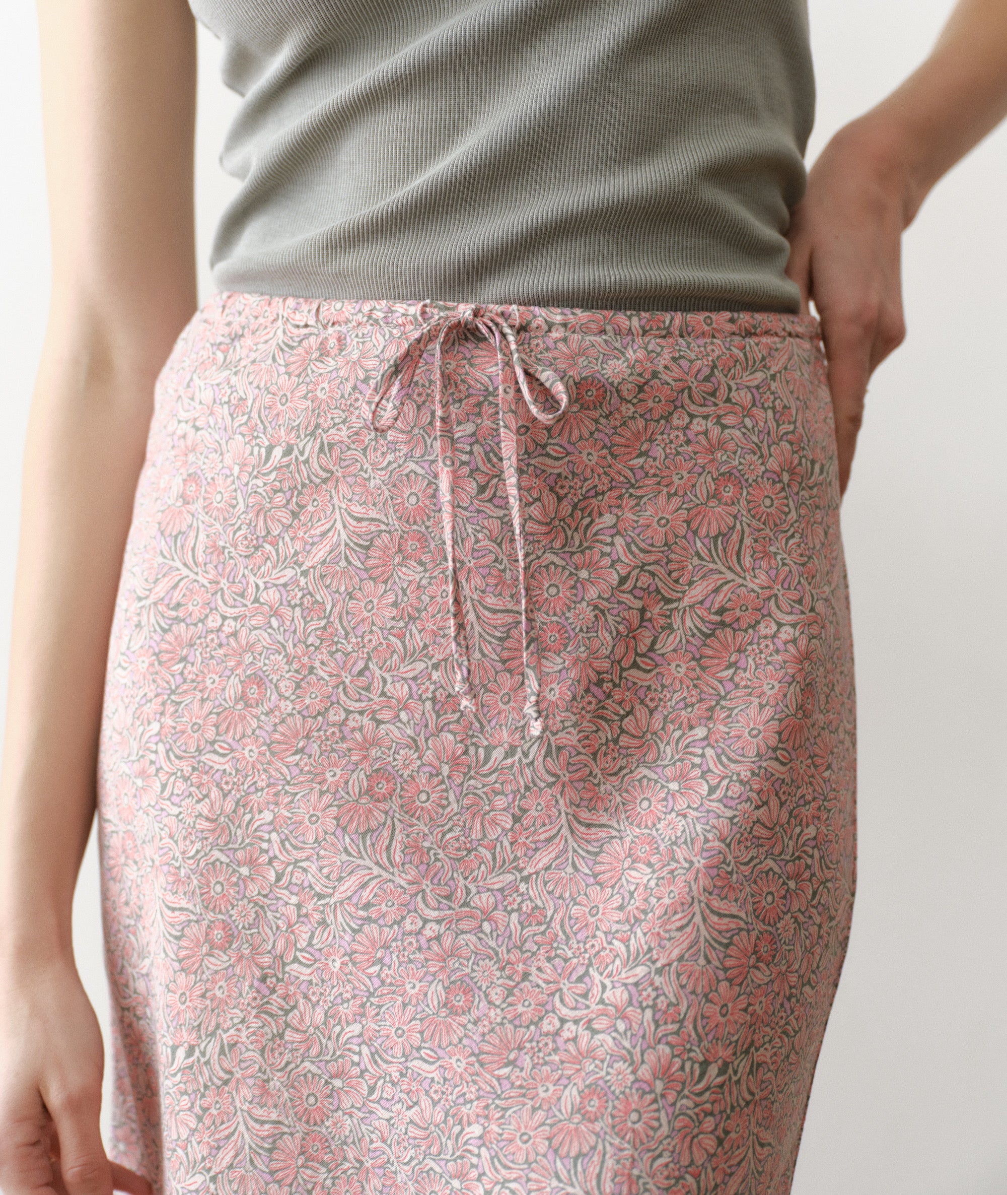 Avery Hemp Midi Skirt - Image 4