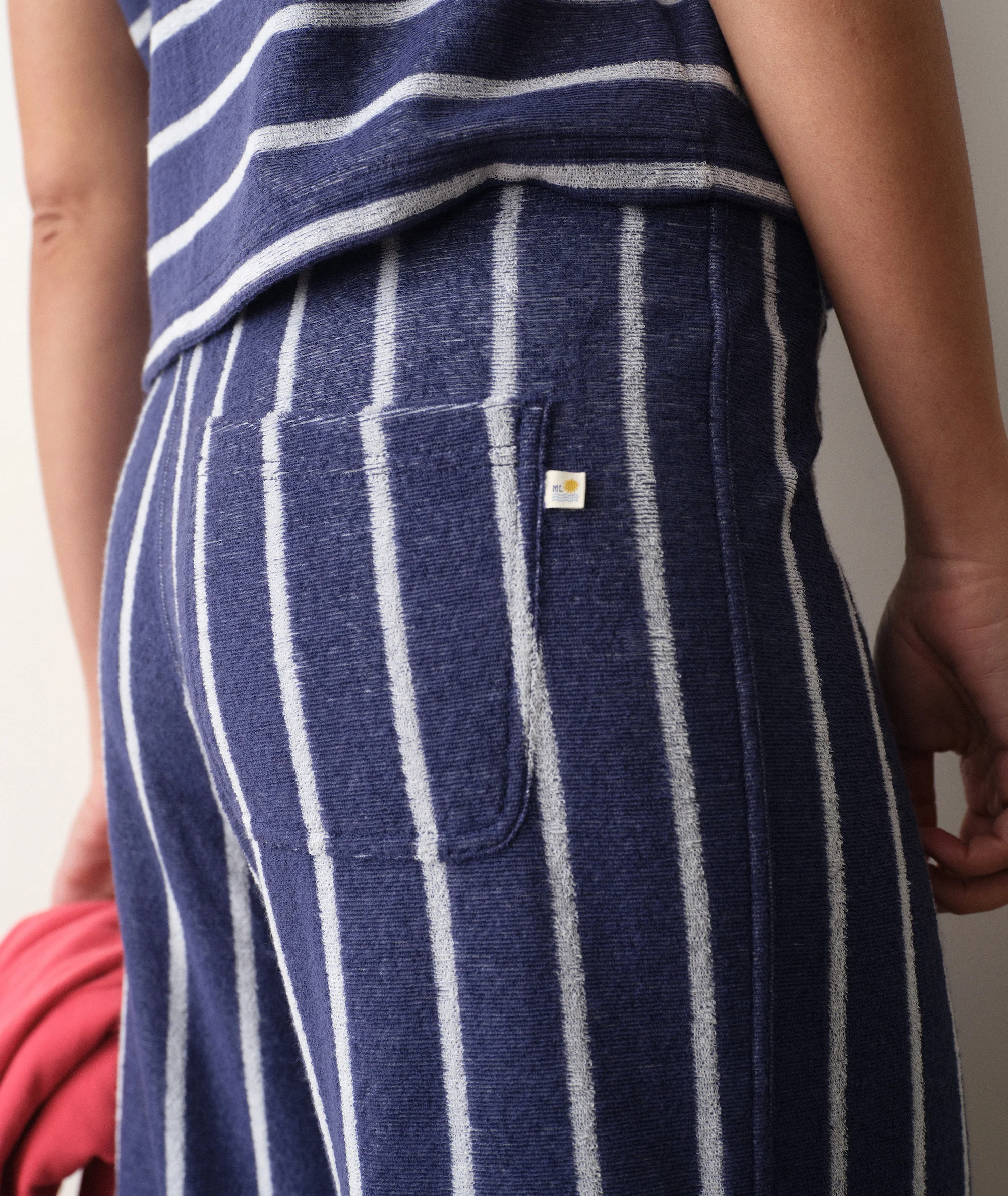 Beach Terry Wide Leg Pant - Image 4
