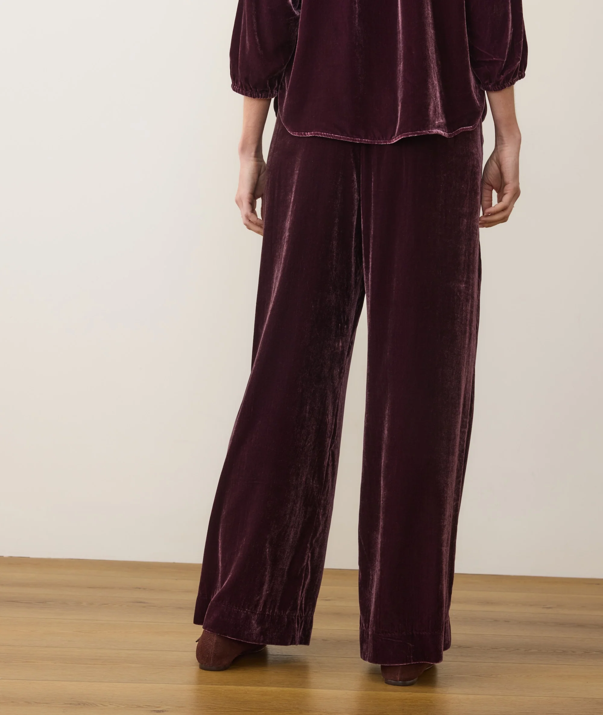 Bella Velvet Drawstring Pant - Image 3