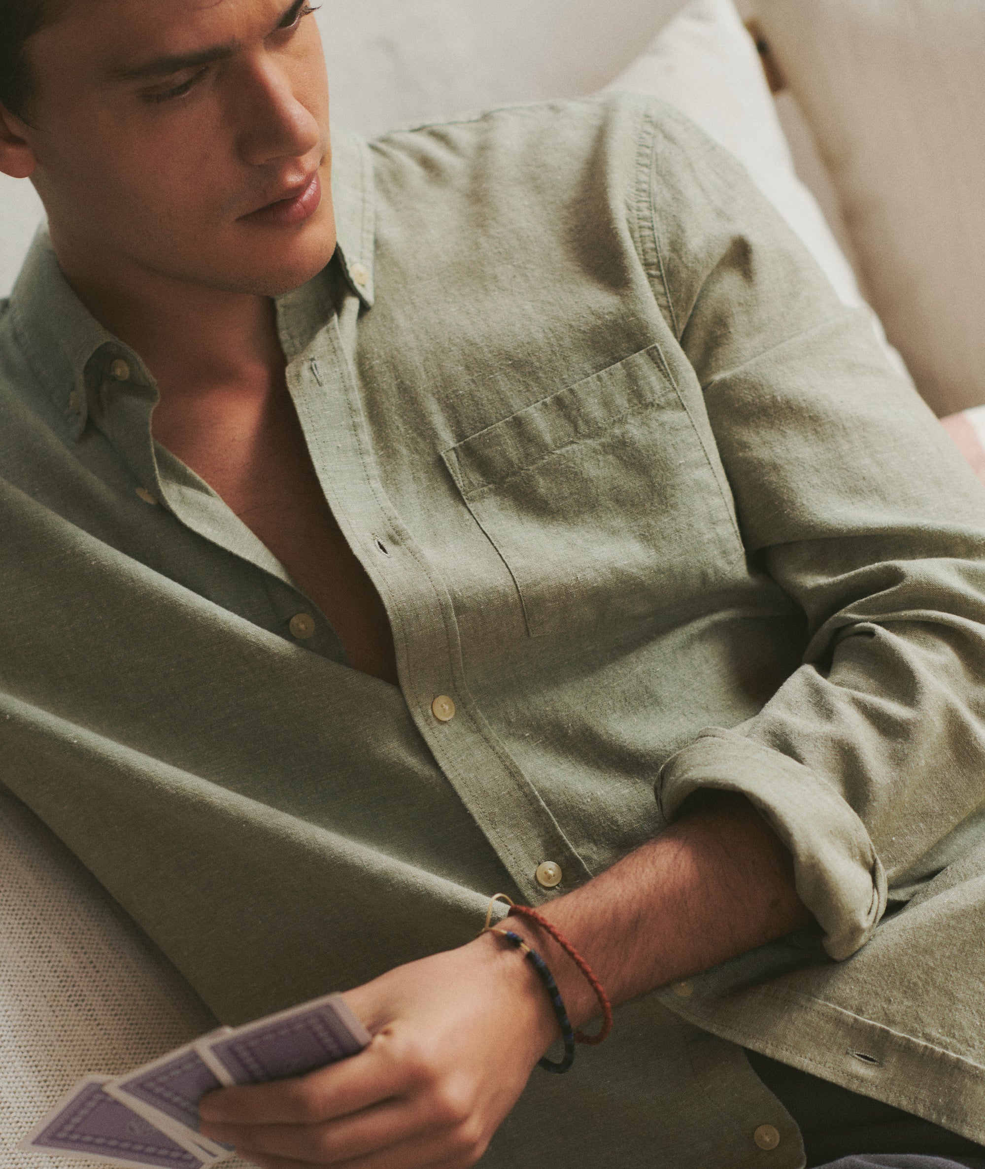 Better-Than-Linen Long Sleeve Shirt - Image 3