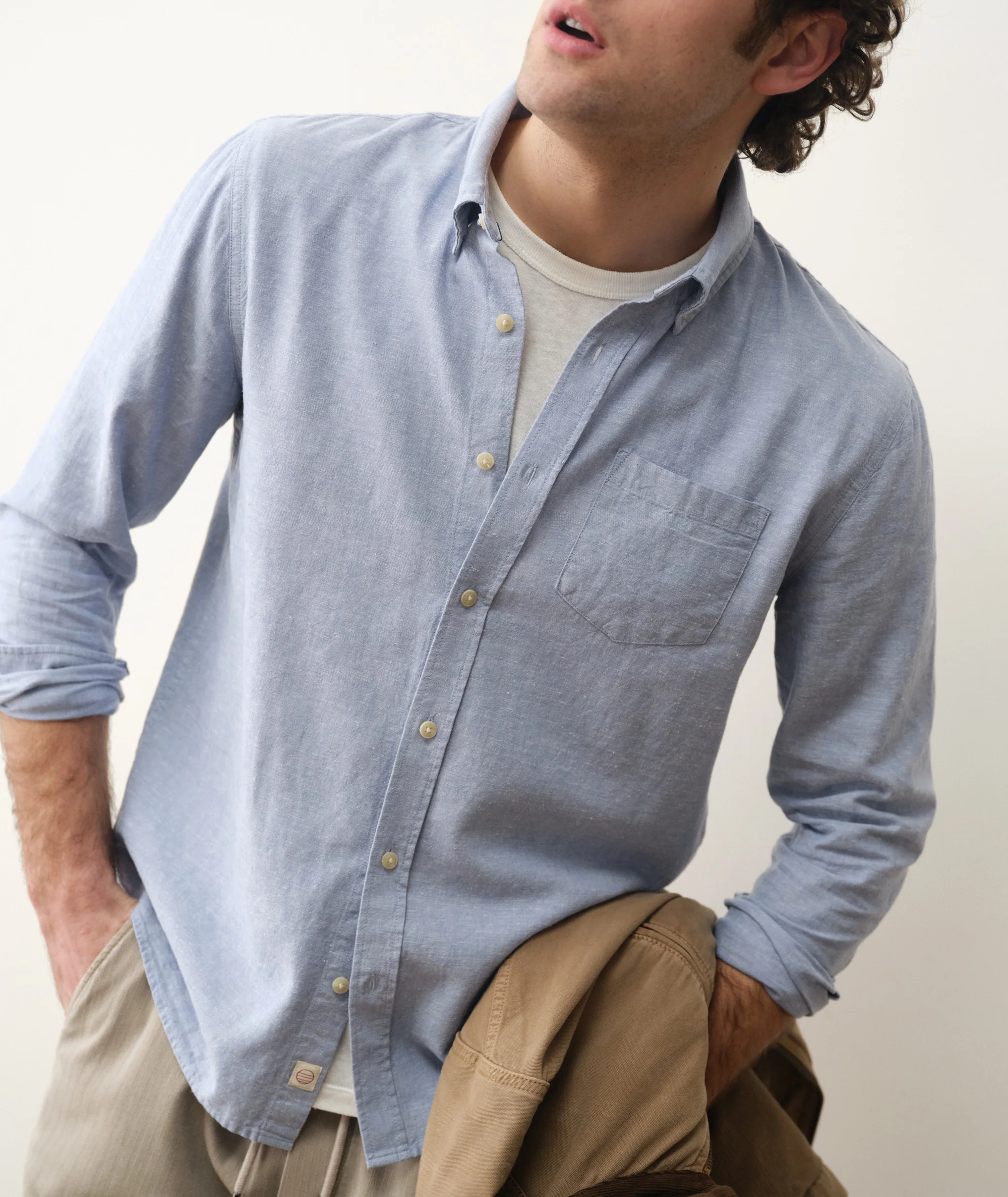 Better-Than-Linen Long Sleeve Shirt - Image 4