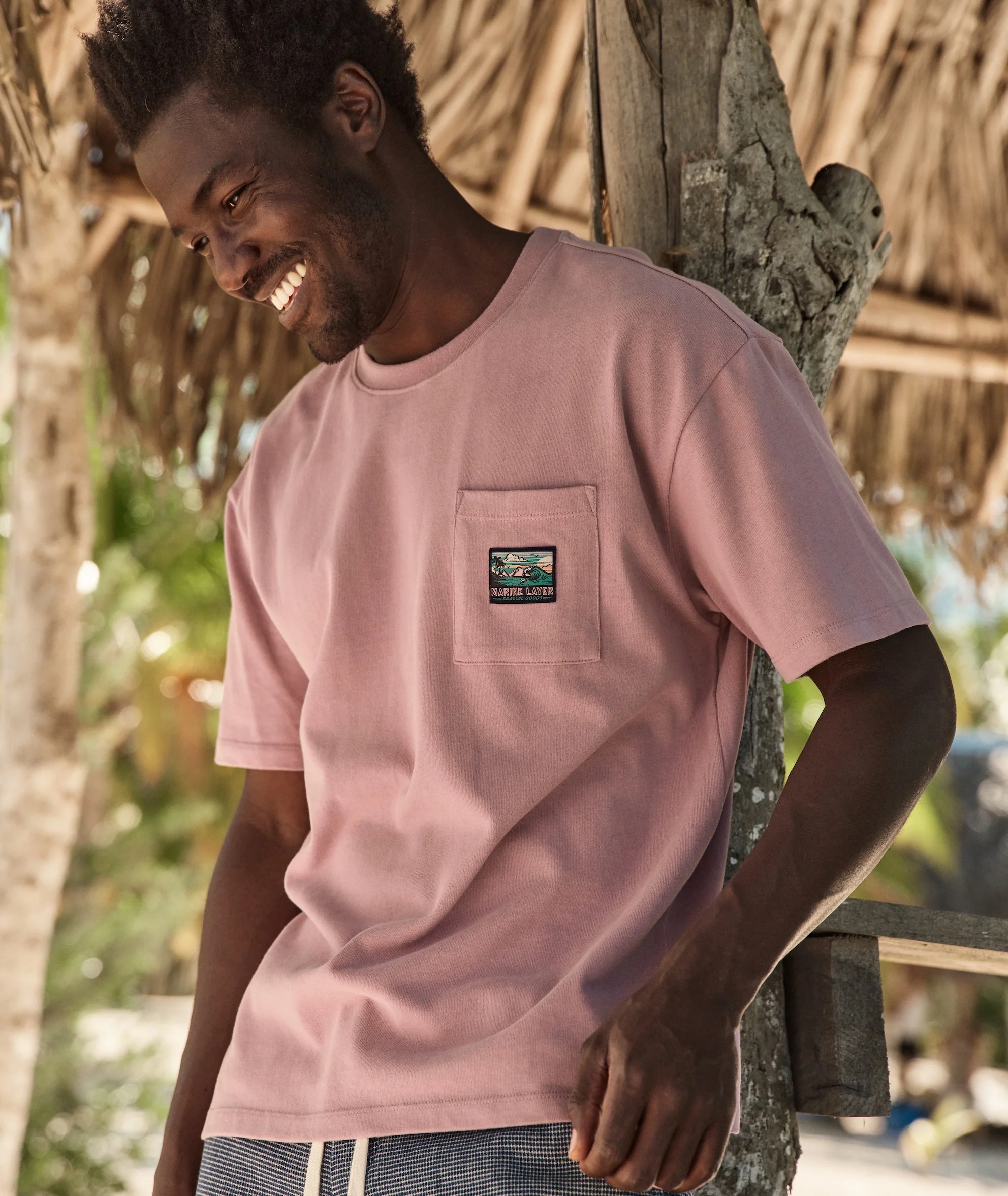 Boxy Sueded Tee - Image 3