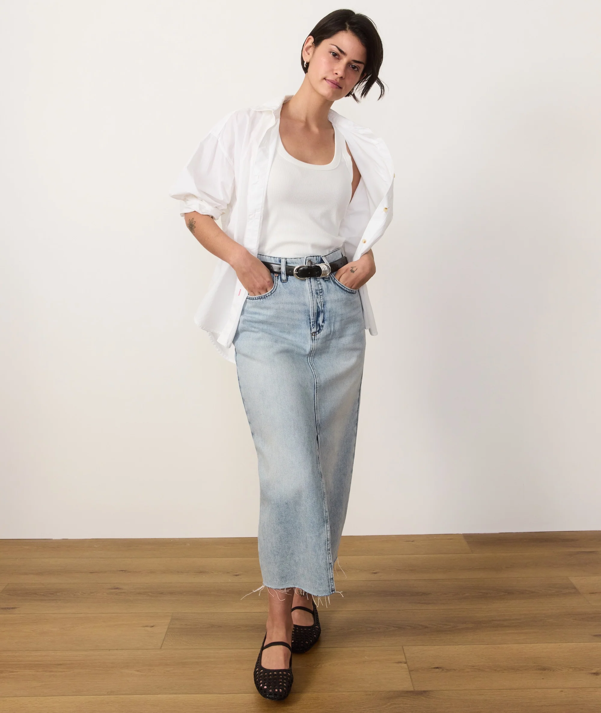 Cali Poplin Oversized Shirt - Image 6