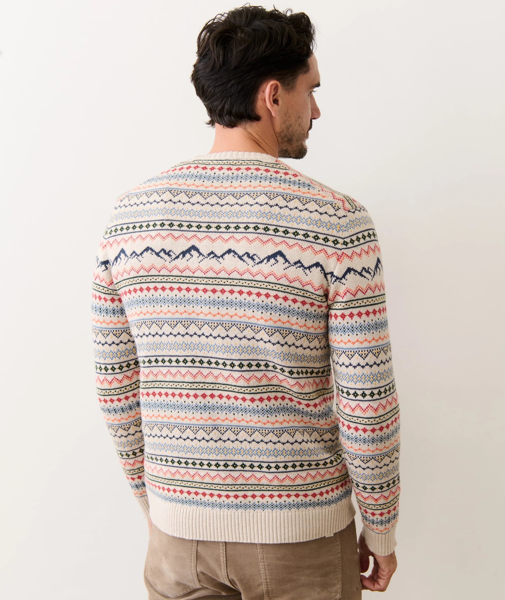 California Fair Isle Crew Sweater - Image 6
