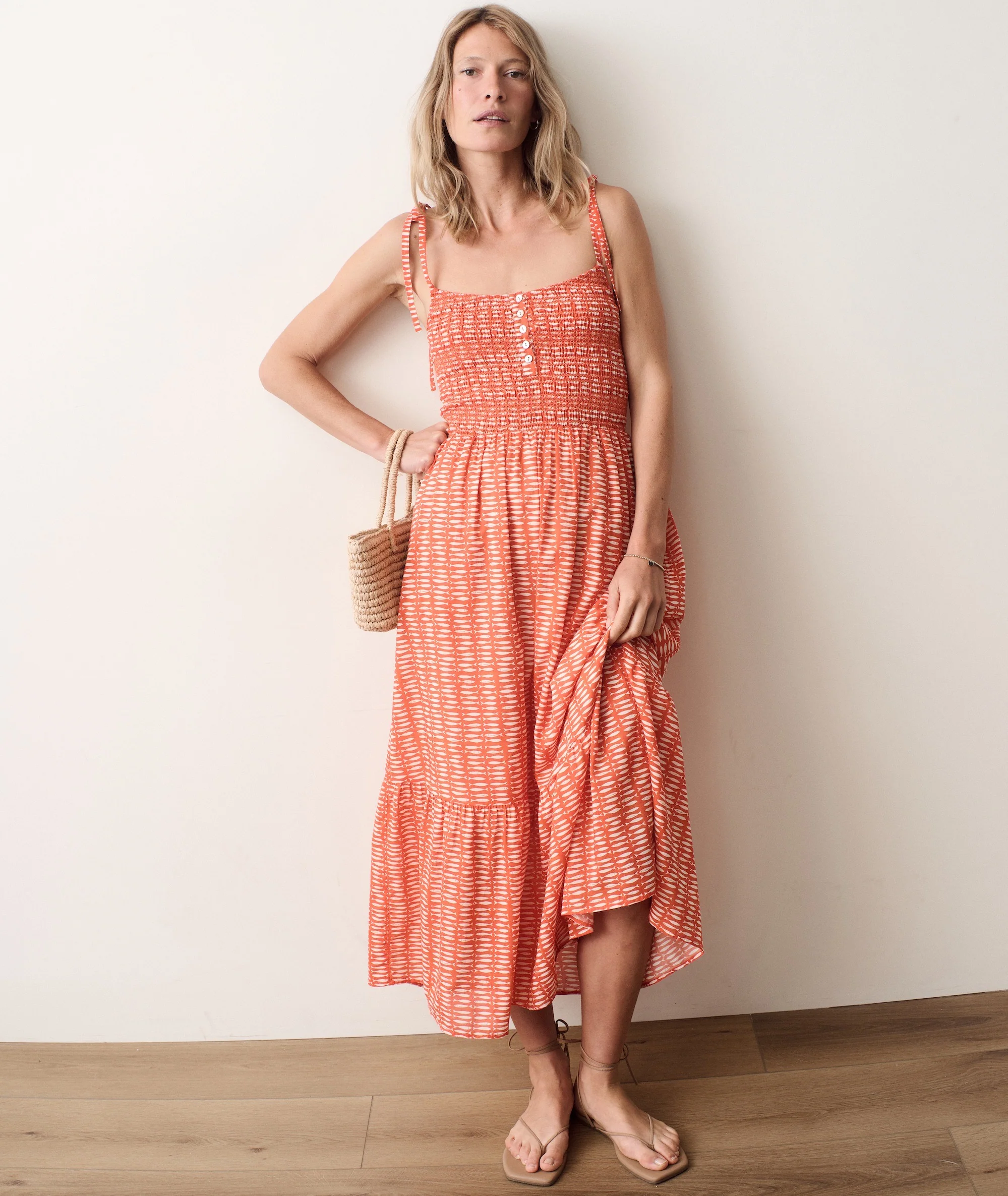 Carmen Smocked Dress - Image 2
