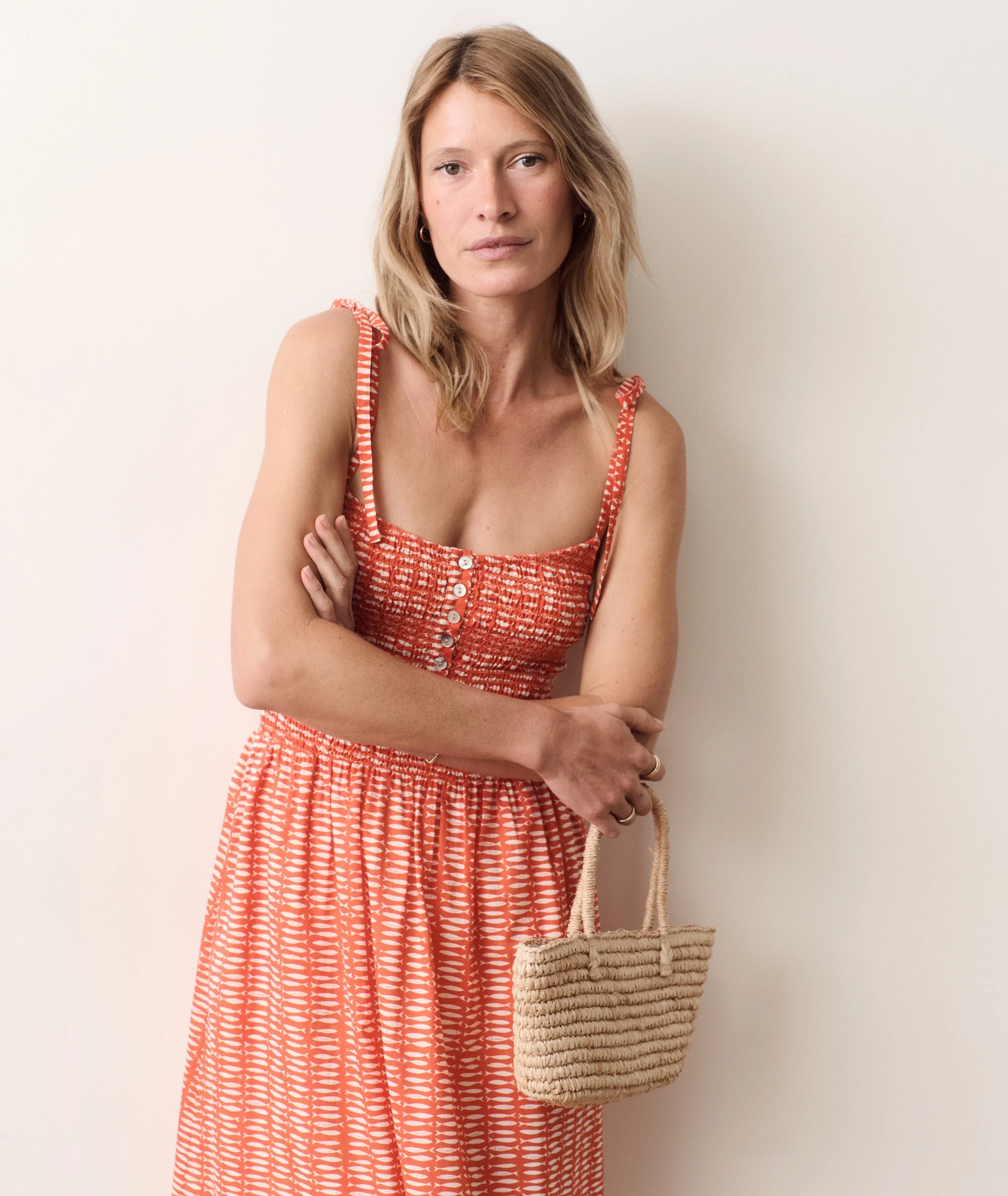 Carmen Smocked Dress - Image 3