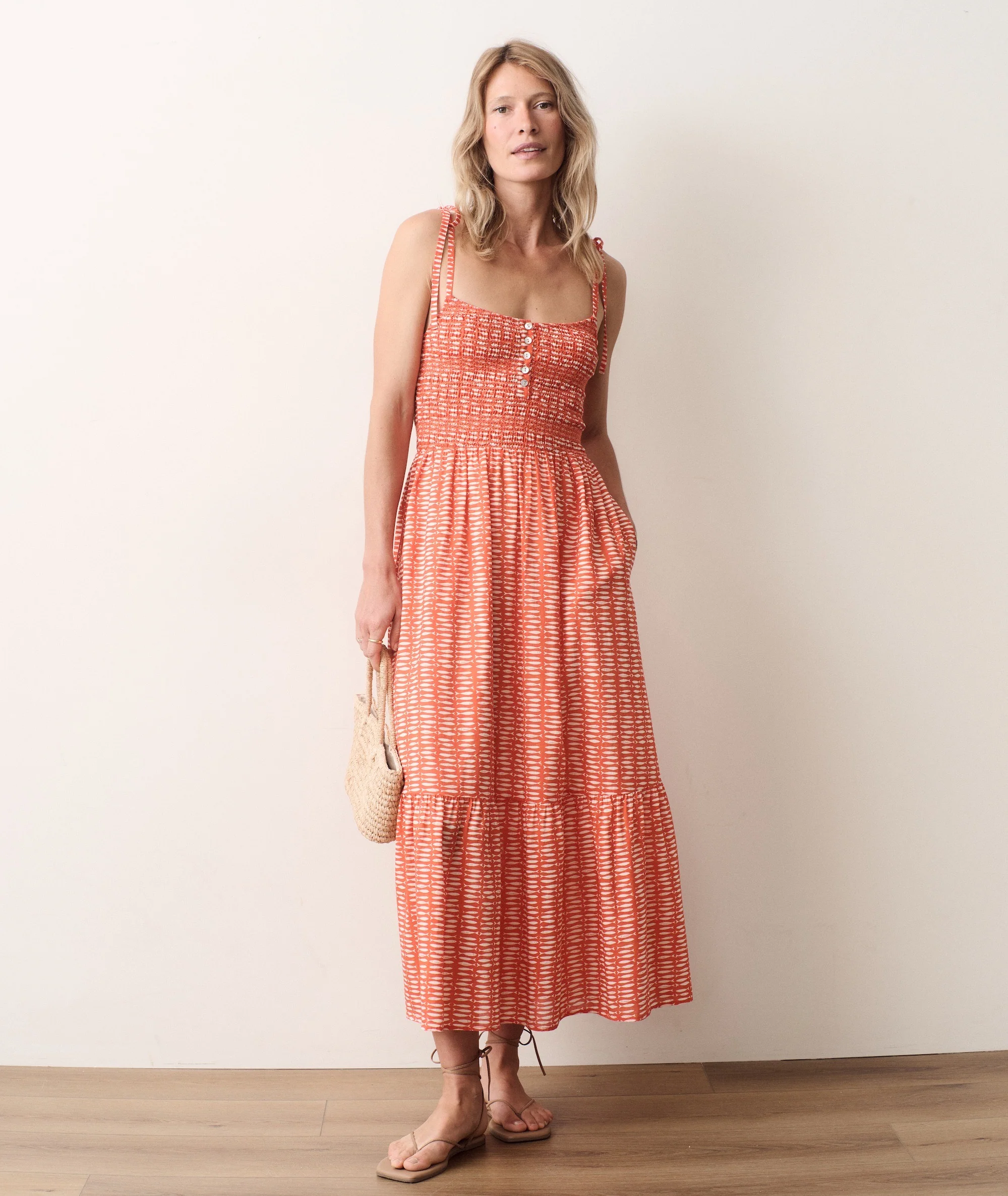 Carmen Smocked Dress - Image 4