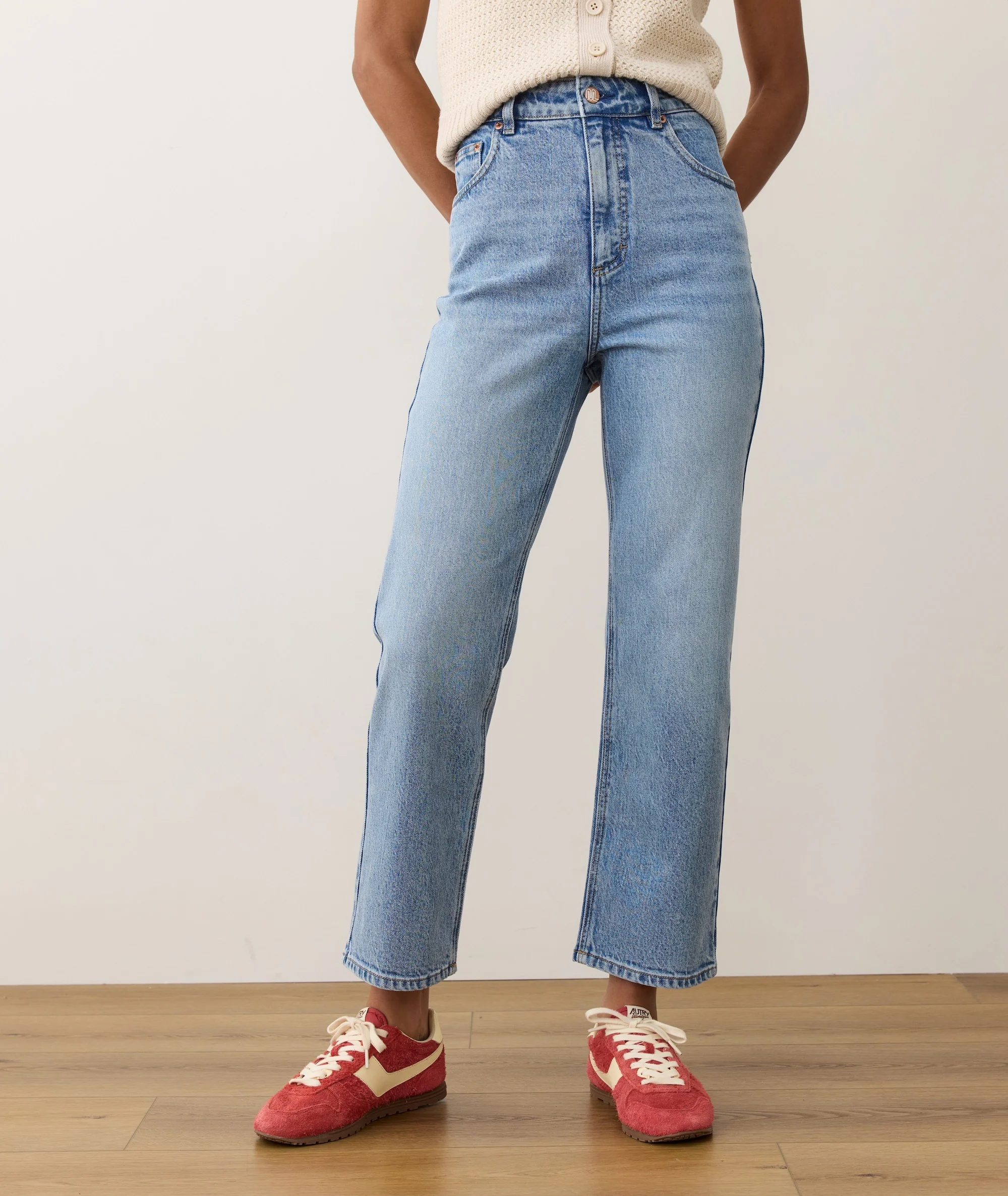 Charlie Denim Straight Leg Pant - Image 2