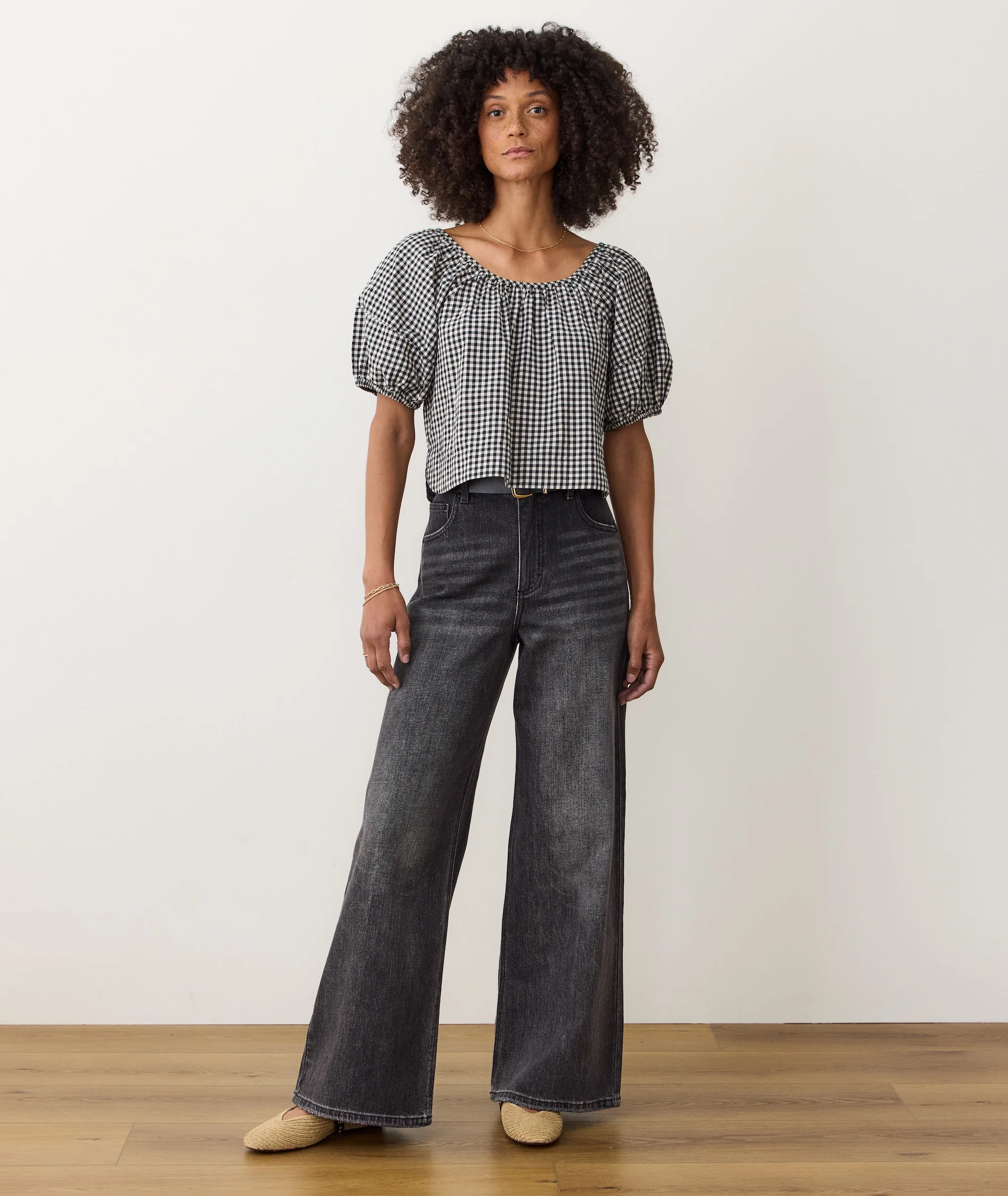 Charlie Denim Wide Leg Pant - Image 4