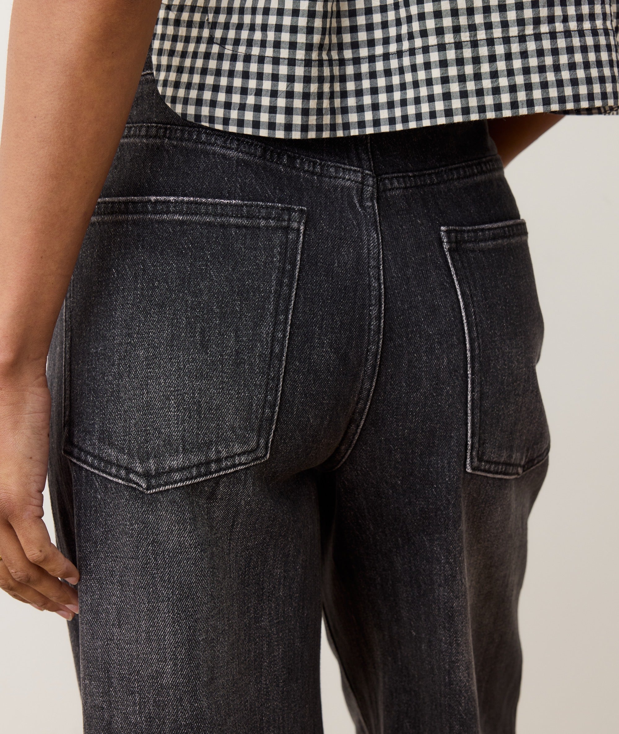 Charlie Denim Wide Leg Pant - Image 6