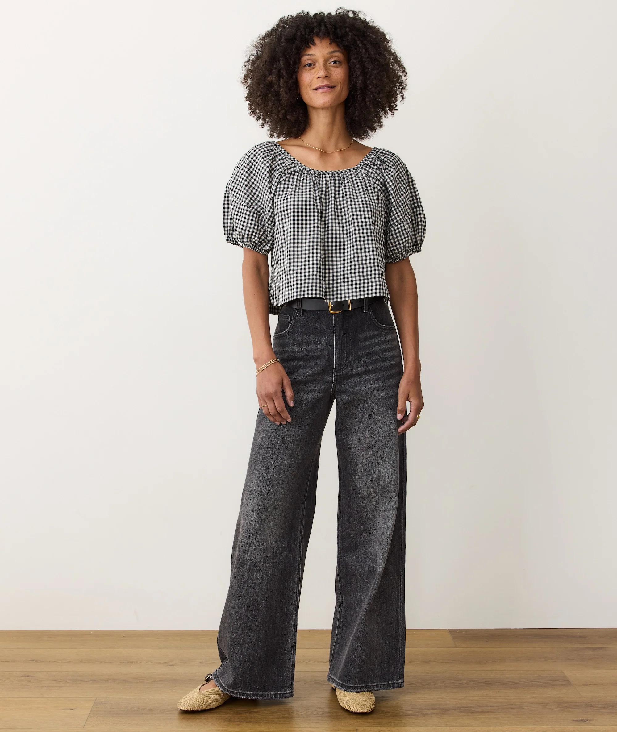 Charlie Denim Wide Leg Pant - Image 7