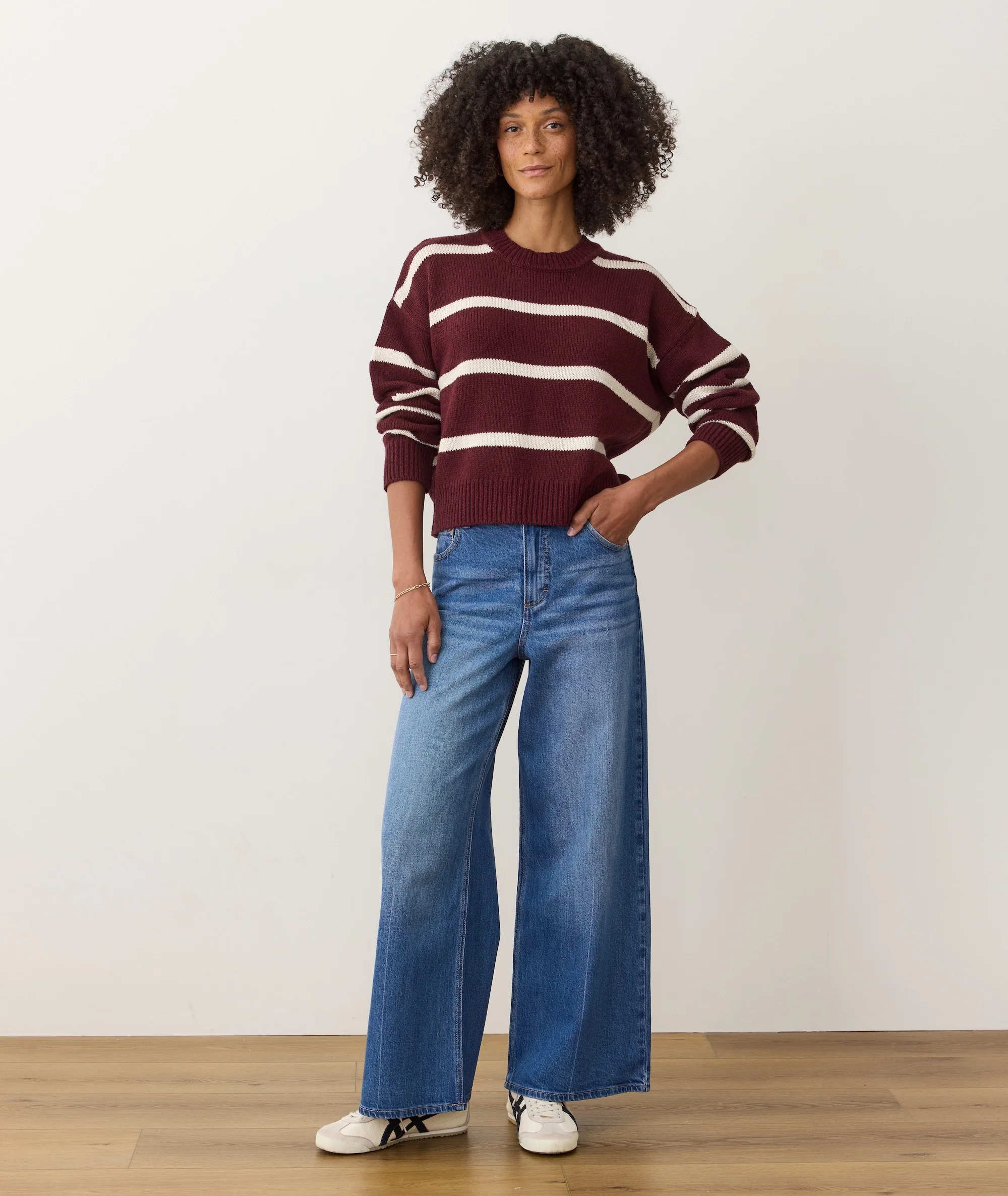 Charlie Denim Wide Leg Pant