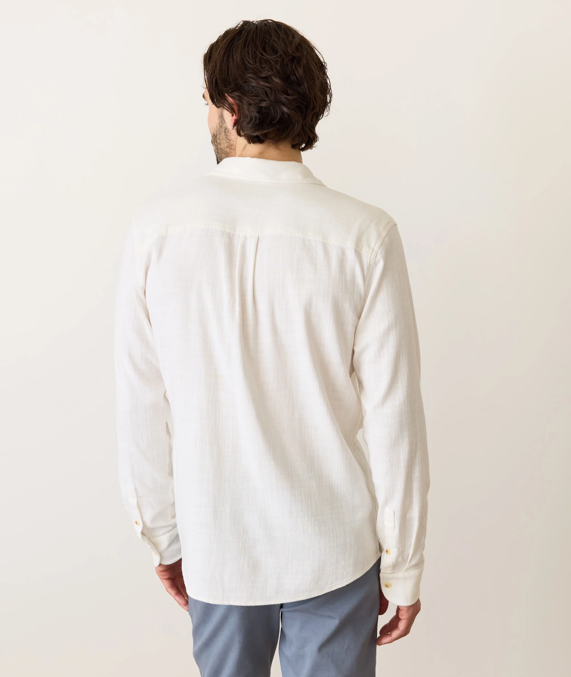 Stretch Selvage Long Sleeve Shirt - Image 3