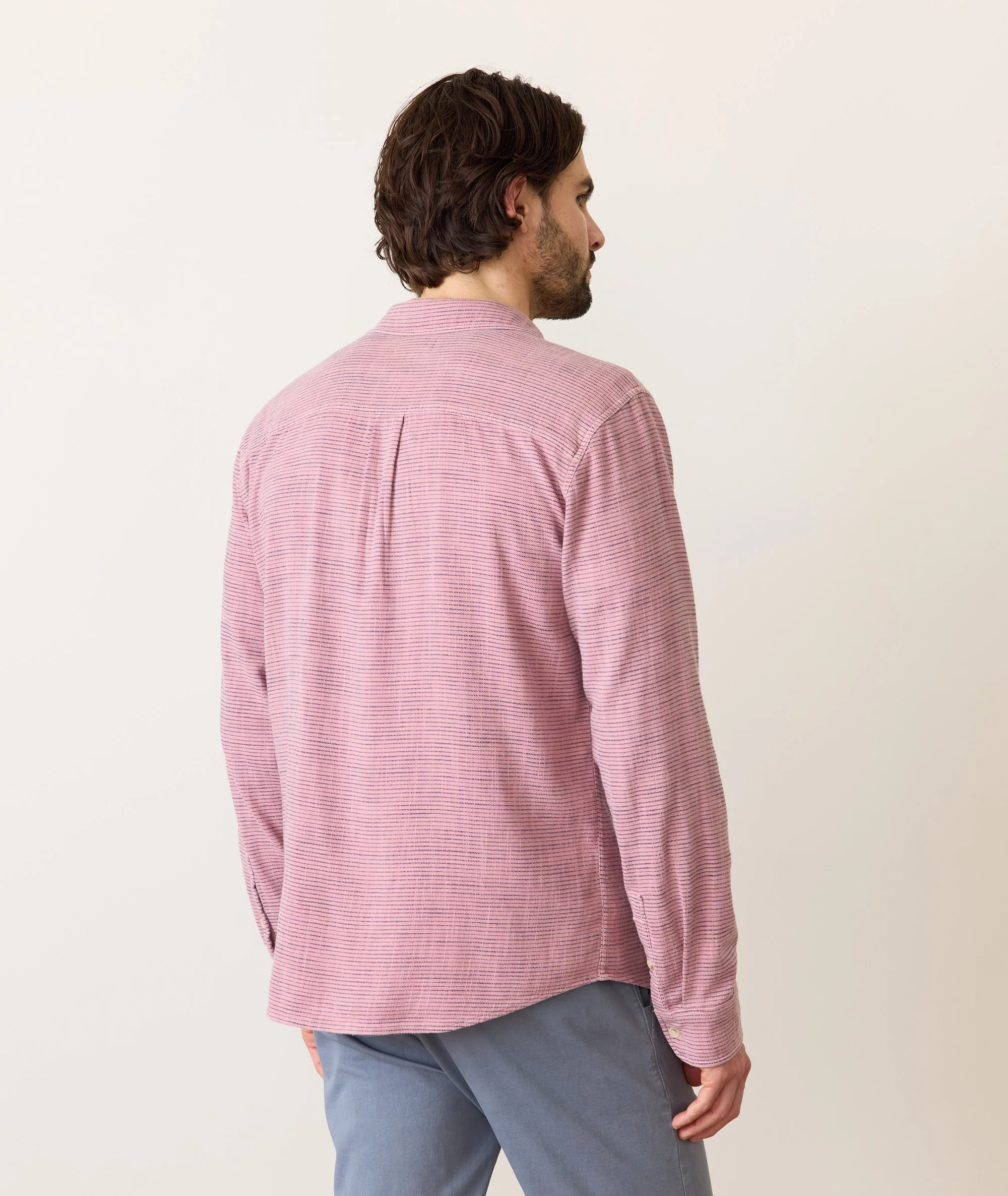 Stretch Selvage Long Sleeve Shirt - Image 3