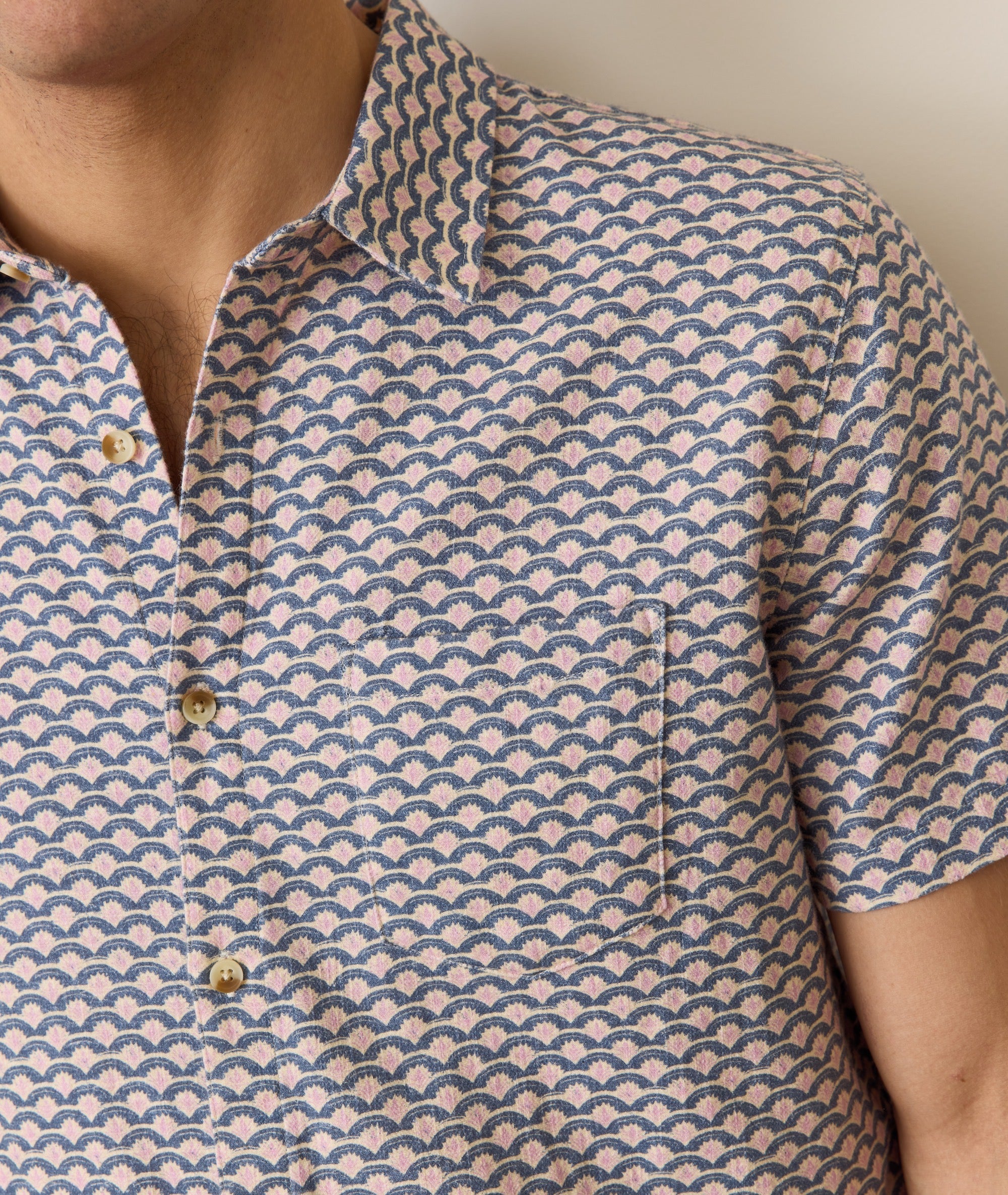 Stretch Selvage Short Sleeve Shirt - Image 8