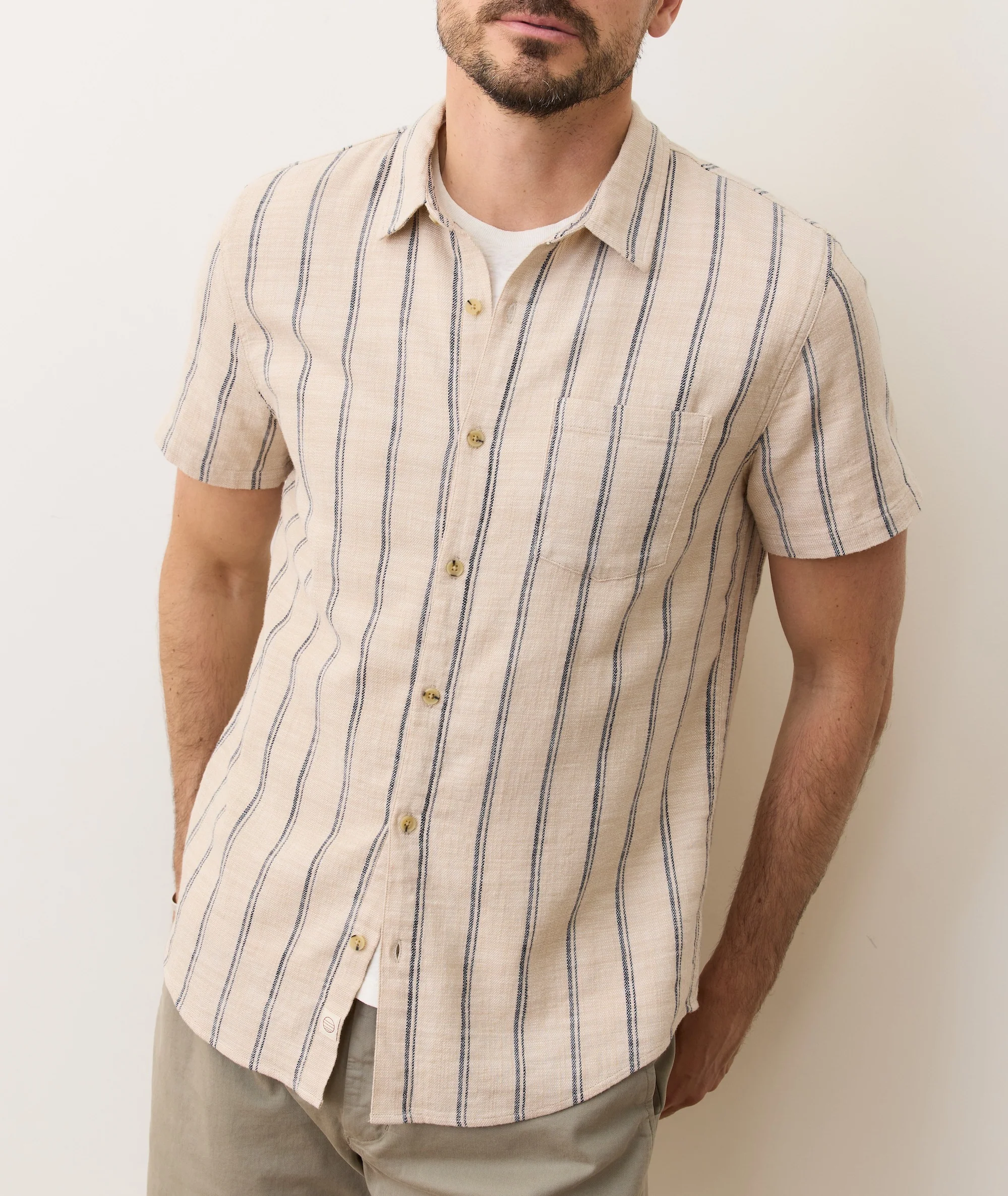 Stretch Selvage Short Sleeve Shirt - Image 6
