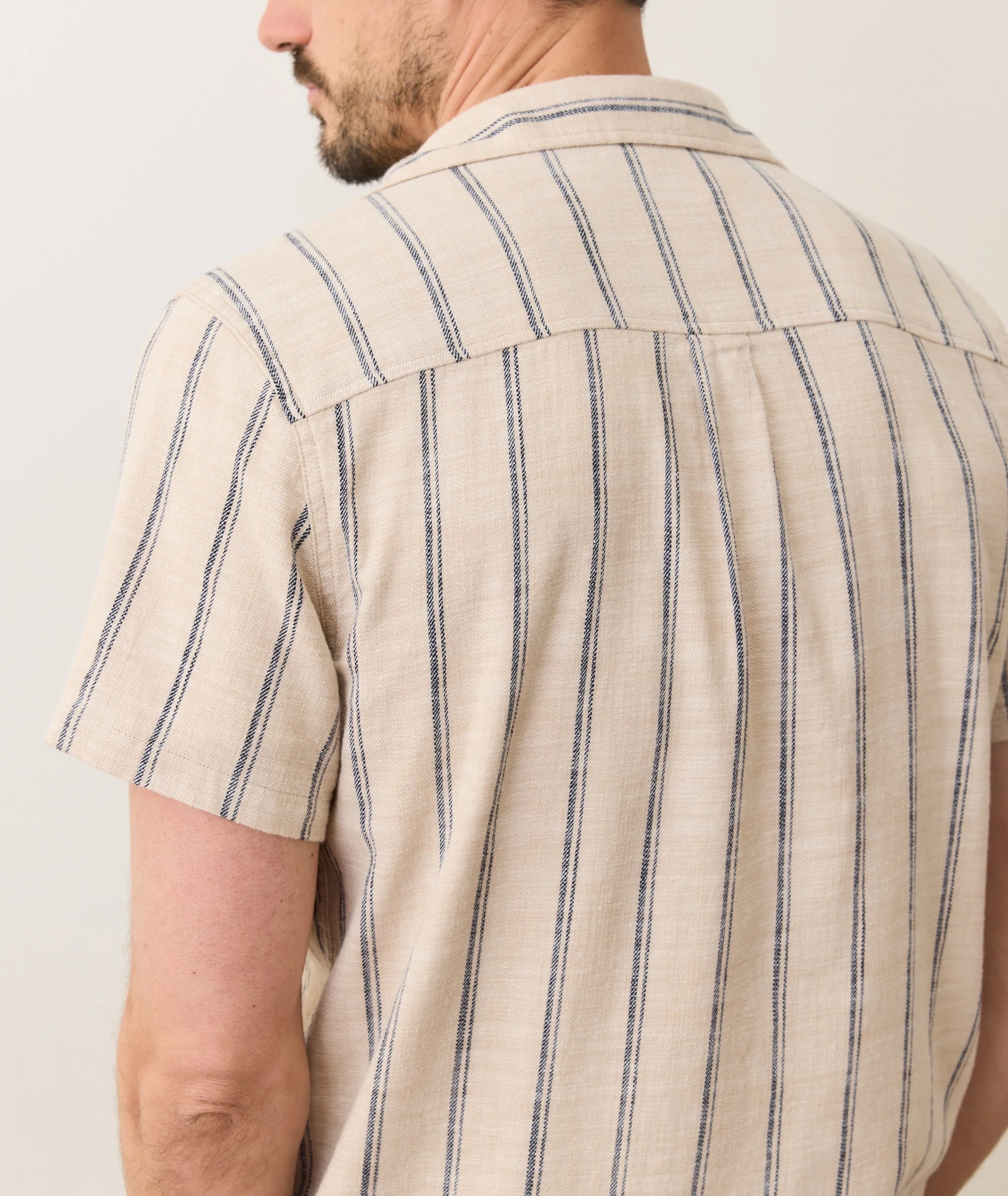 Stretch Selvage Short Sleeve Shirt - Image 9