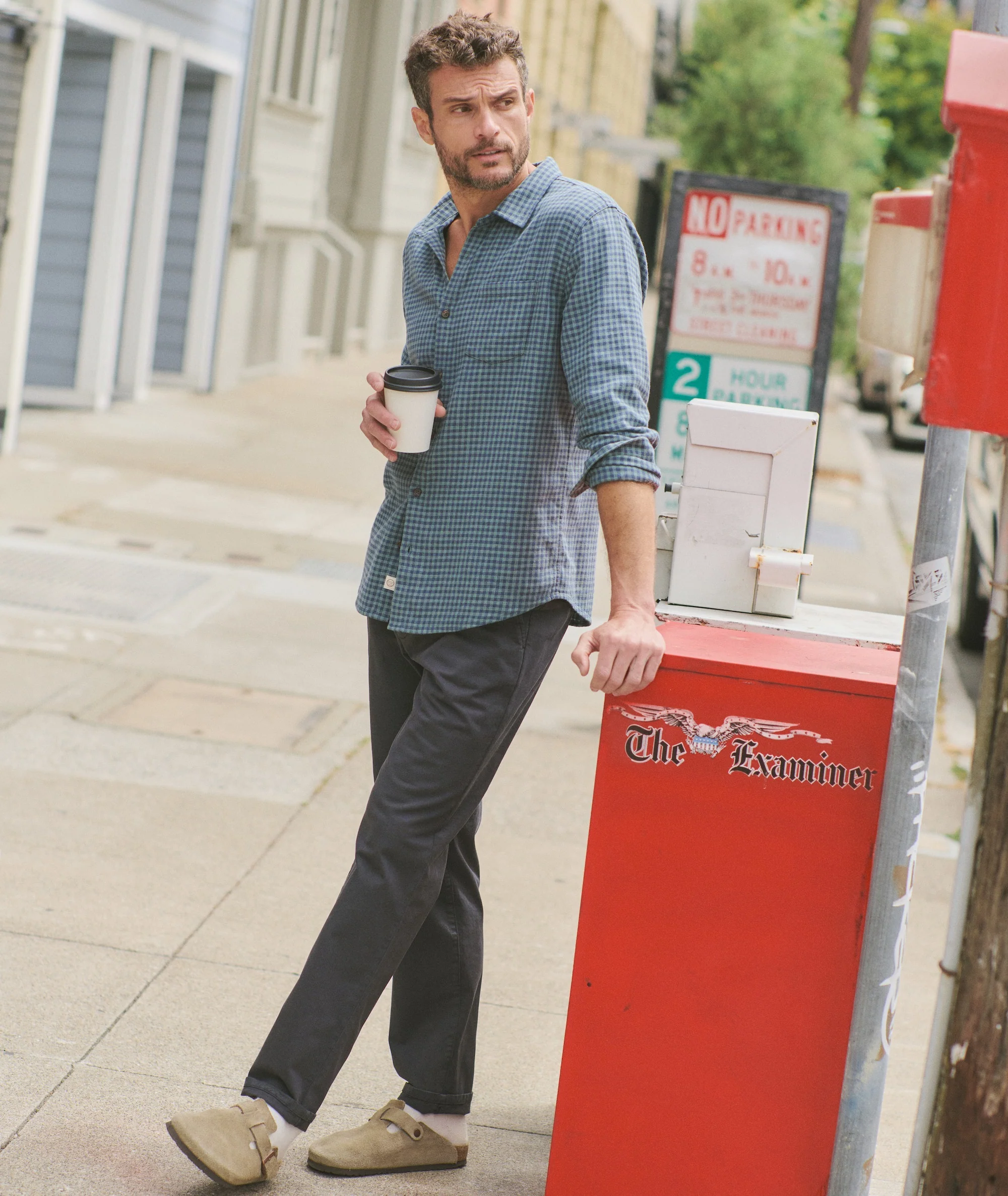 Stretch Selvage Long Sleeve Shirt - Image 3