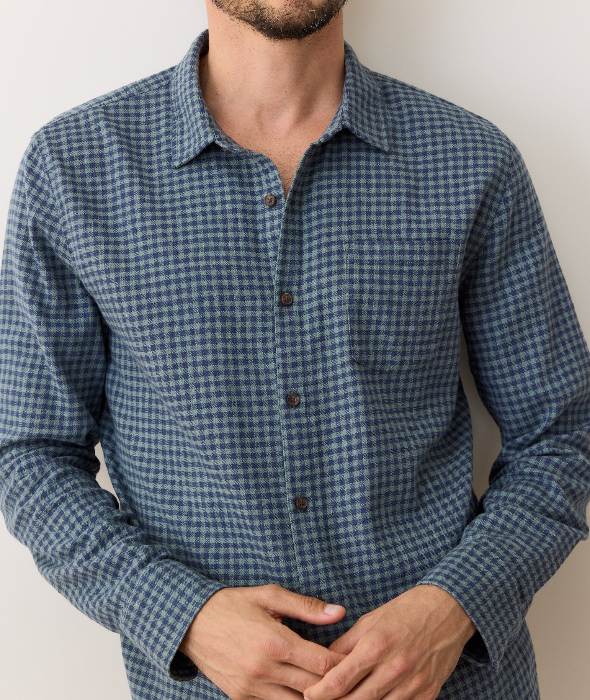 Stretch Selvage Long Sleeve Shirt - Image 6