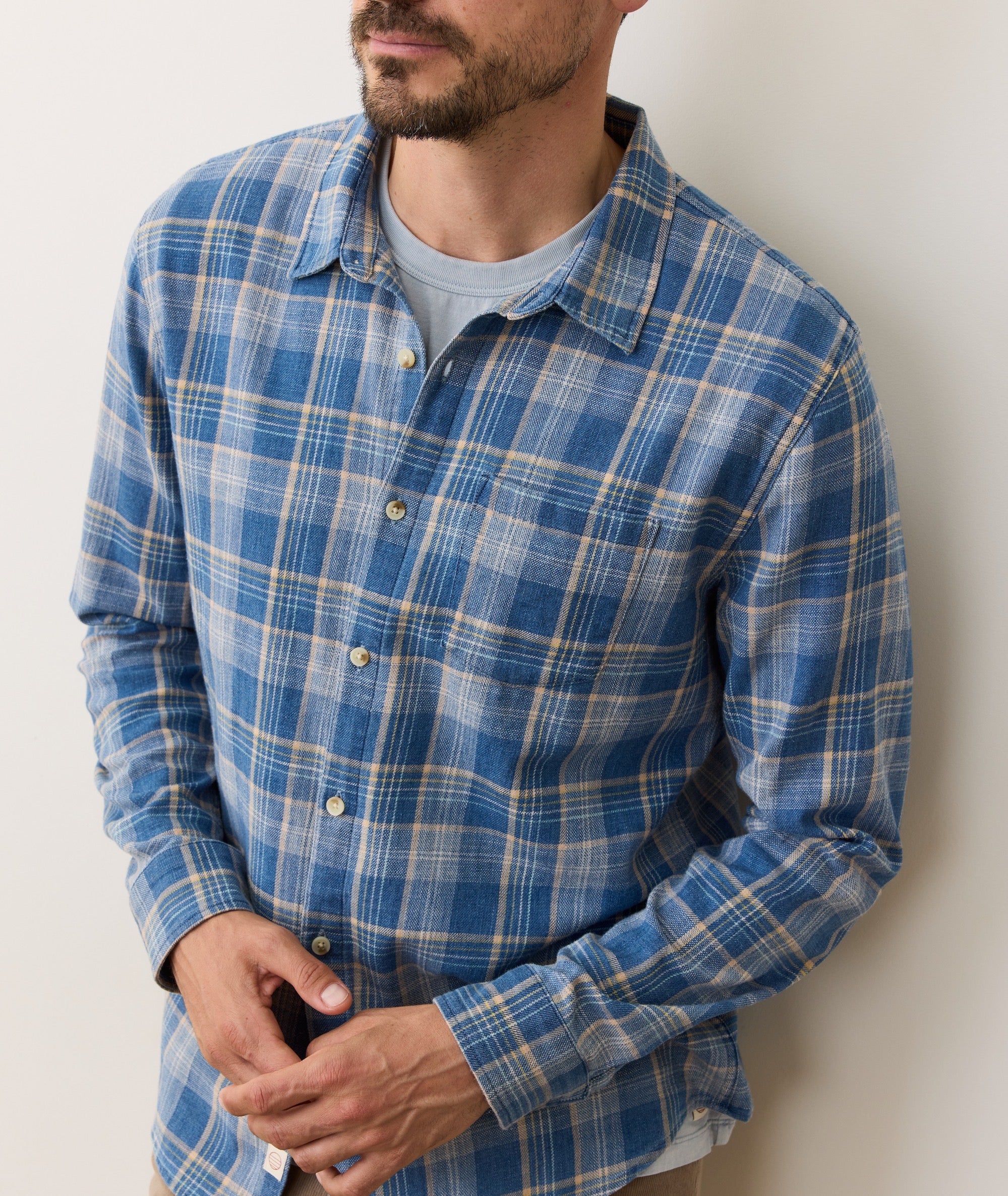 Stretch Selvage Long Sleeve Shirt - Image 5