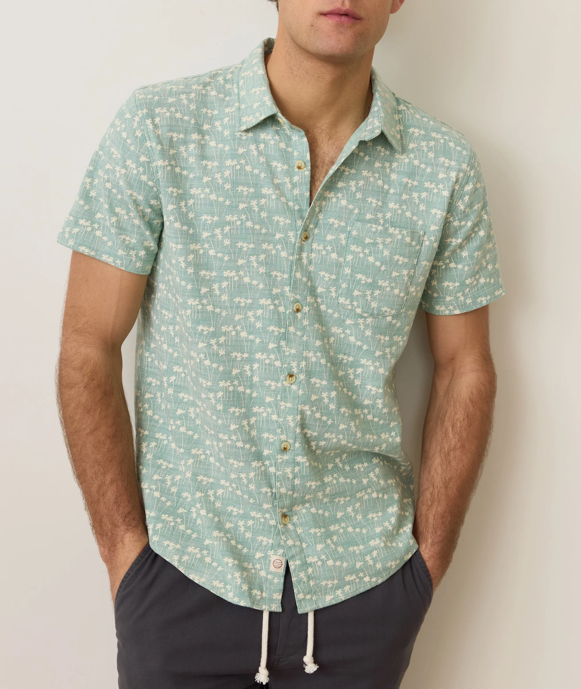 Stretch Selvage Short Sleeve Shirt - Image 2