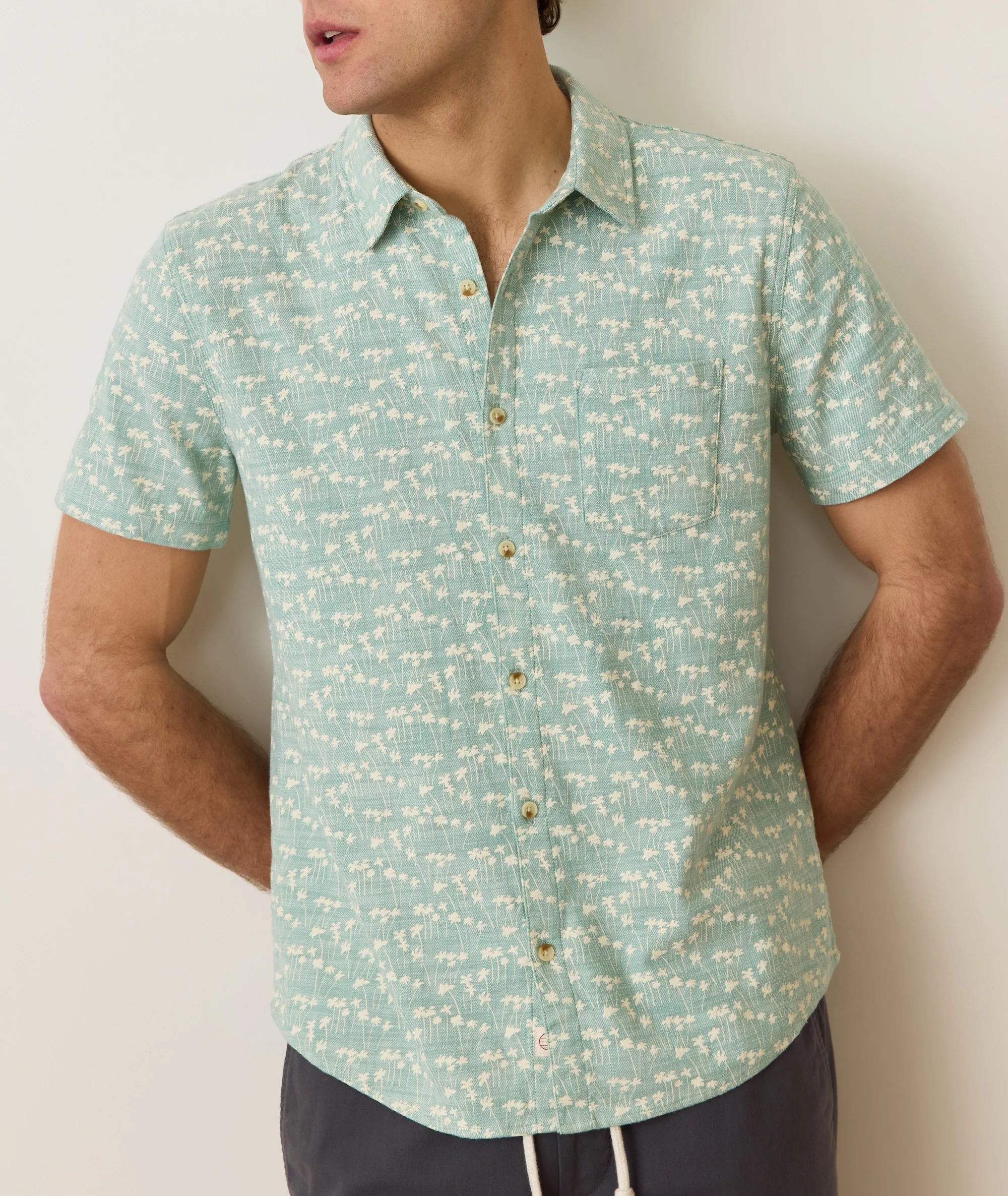 Stretch Selvage Short Sleeve Shirt - Image 5