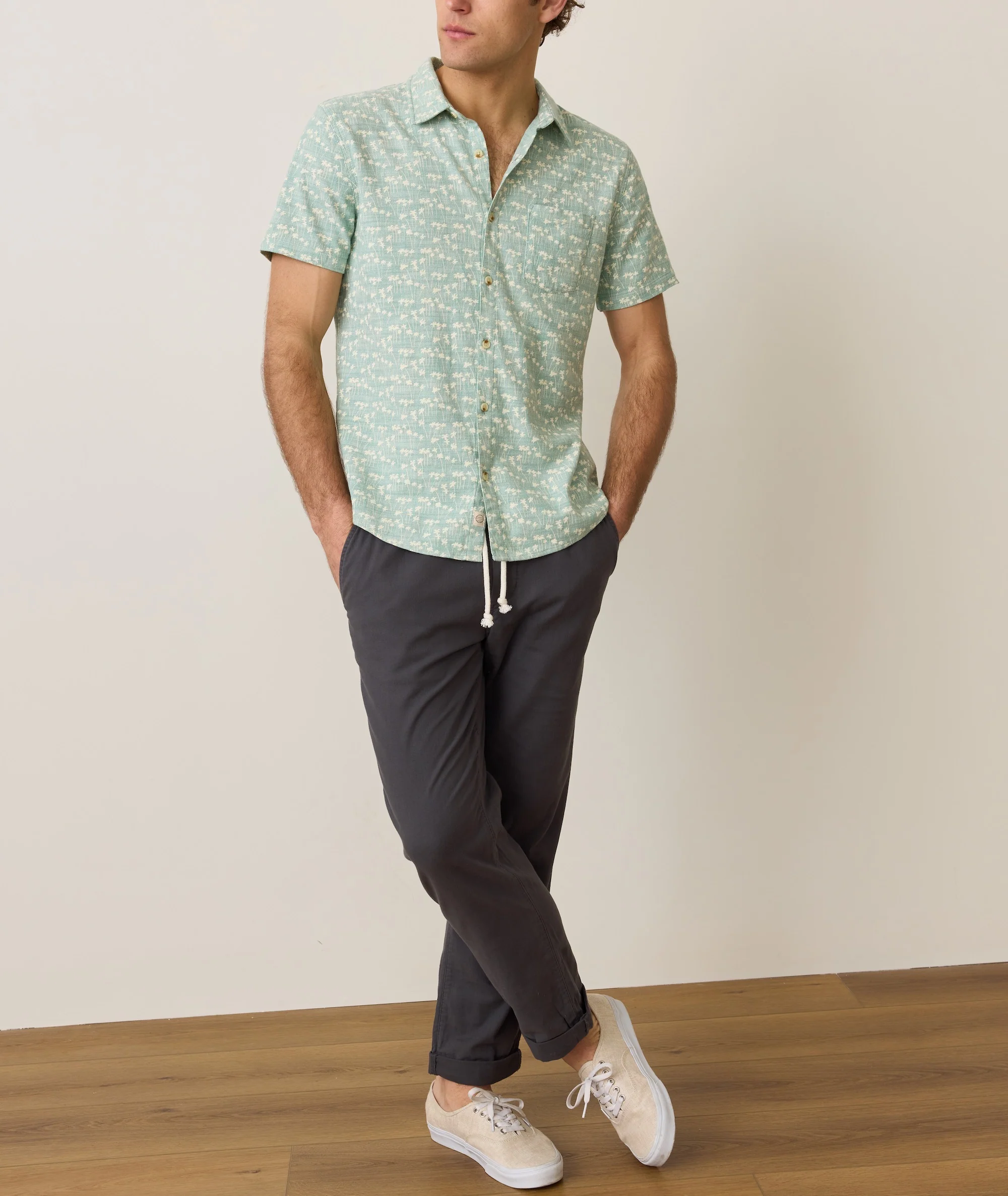 Stretch Selvage Short Sleeve Shirt - Image 6