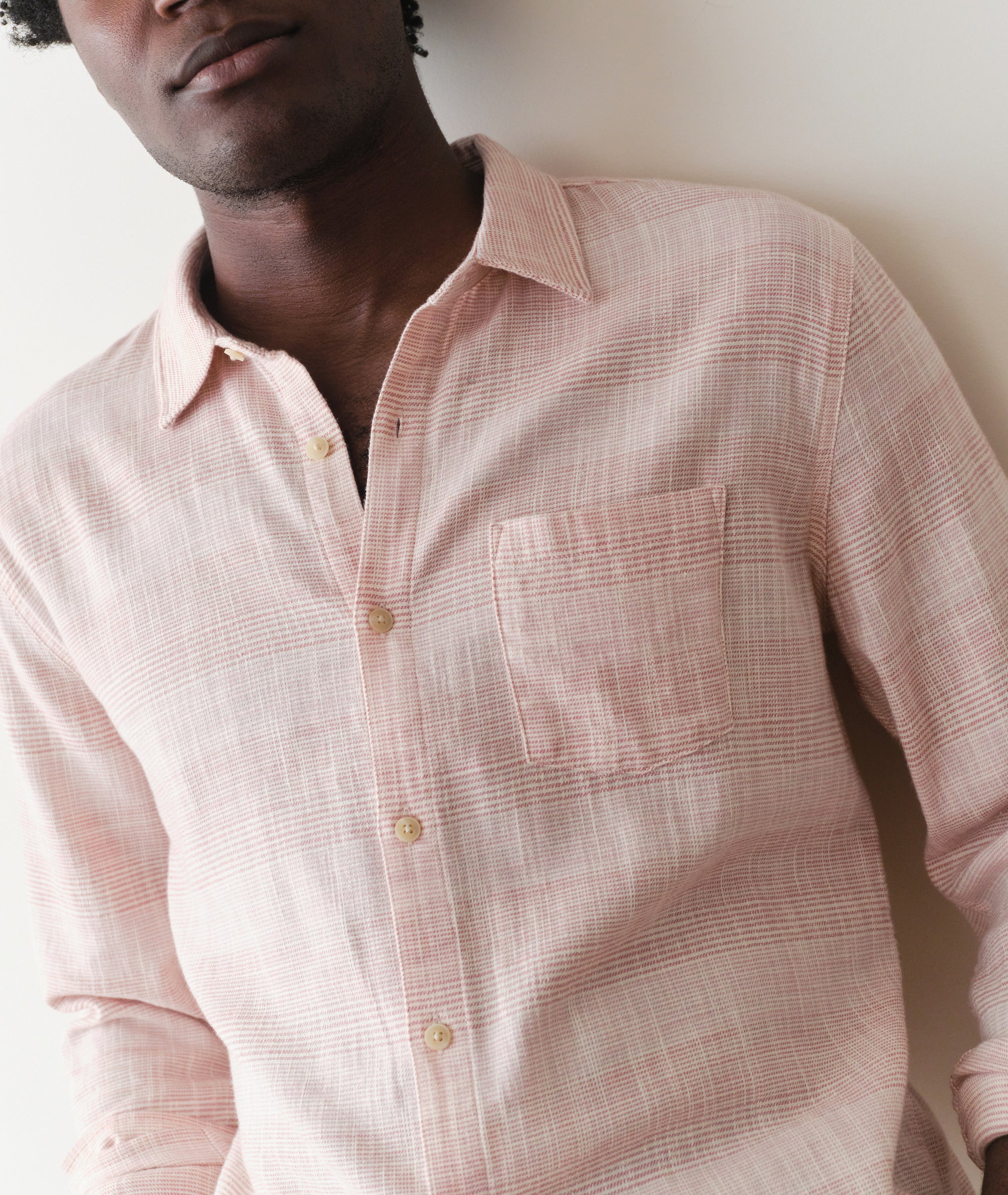 Stretch Selvage Long Sleeve Shirt - Image 5