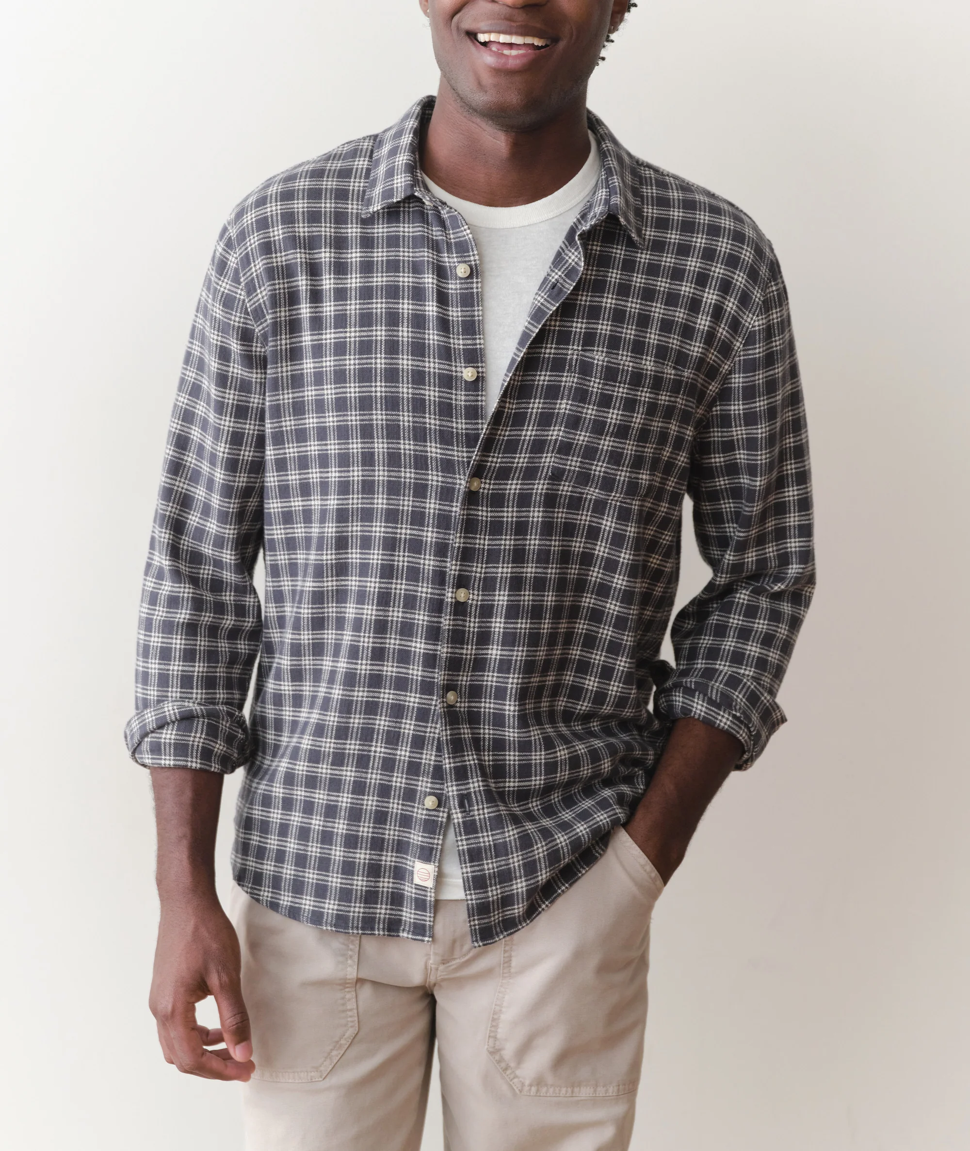 Stretch Selvage Long Sleeve Shirt - Image 2