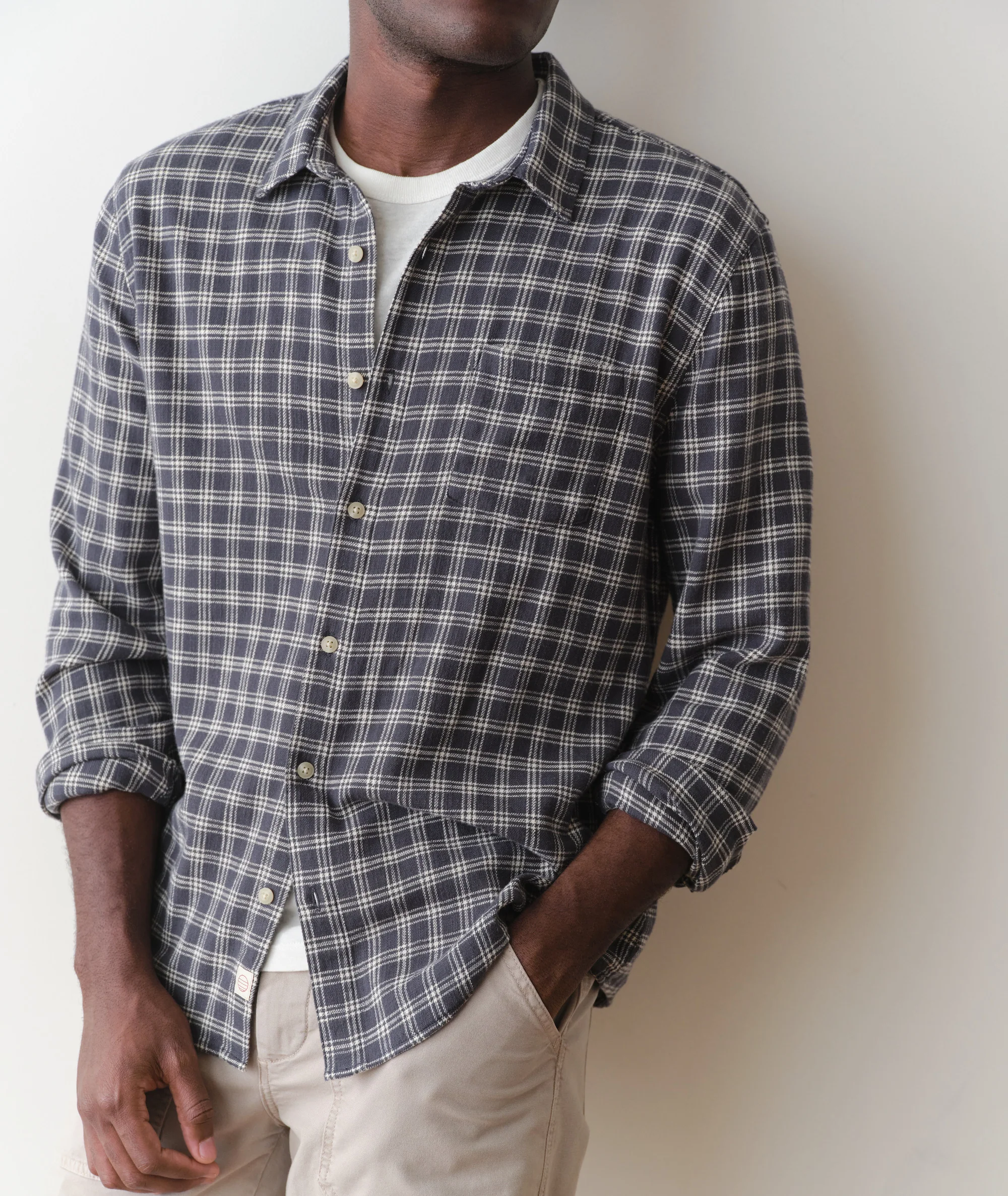 Stretch Selvage Long Sleeve Shirt - Image 3