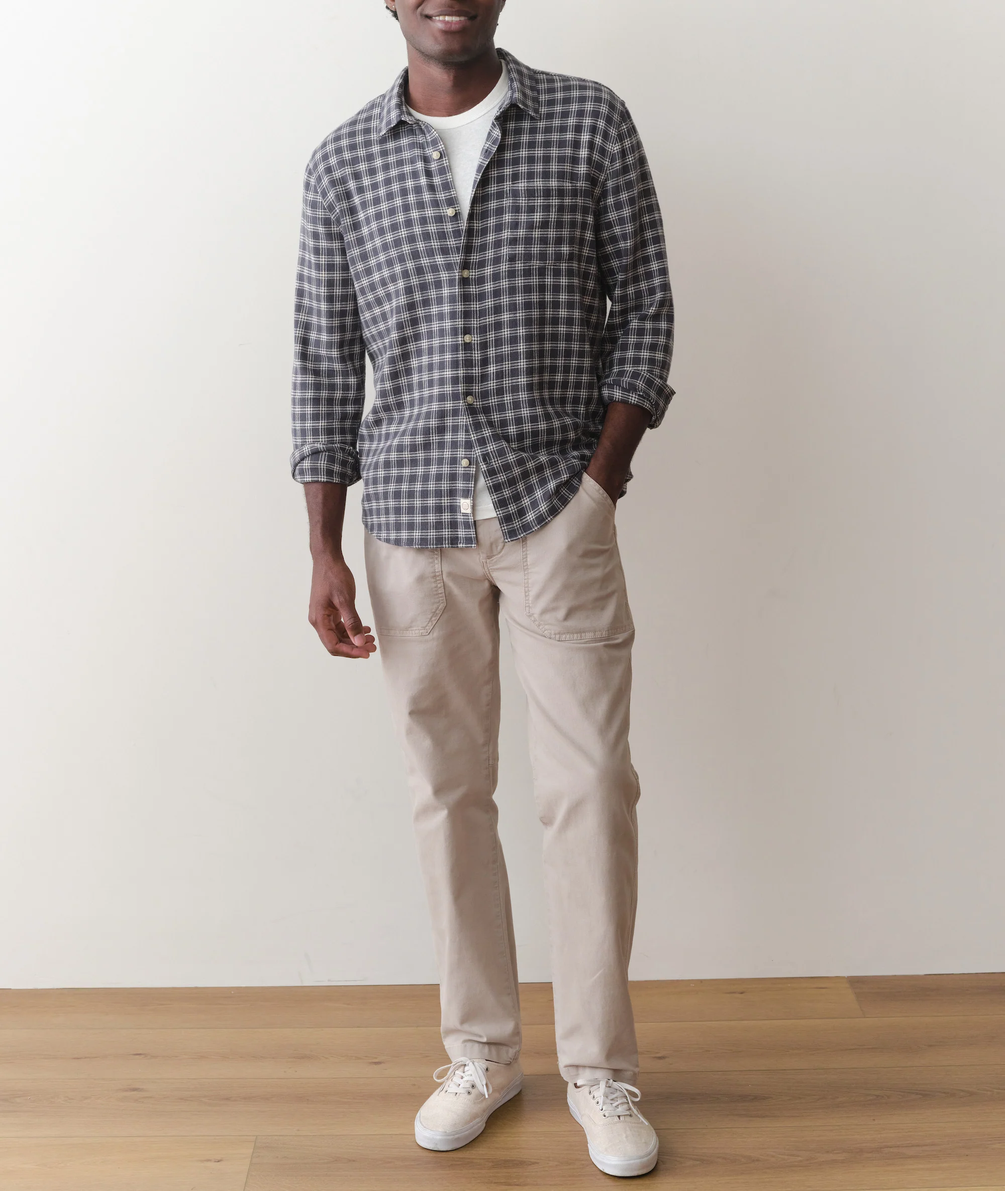 Stretch Selvage Long Sleeve Shirt - Image 7