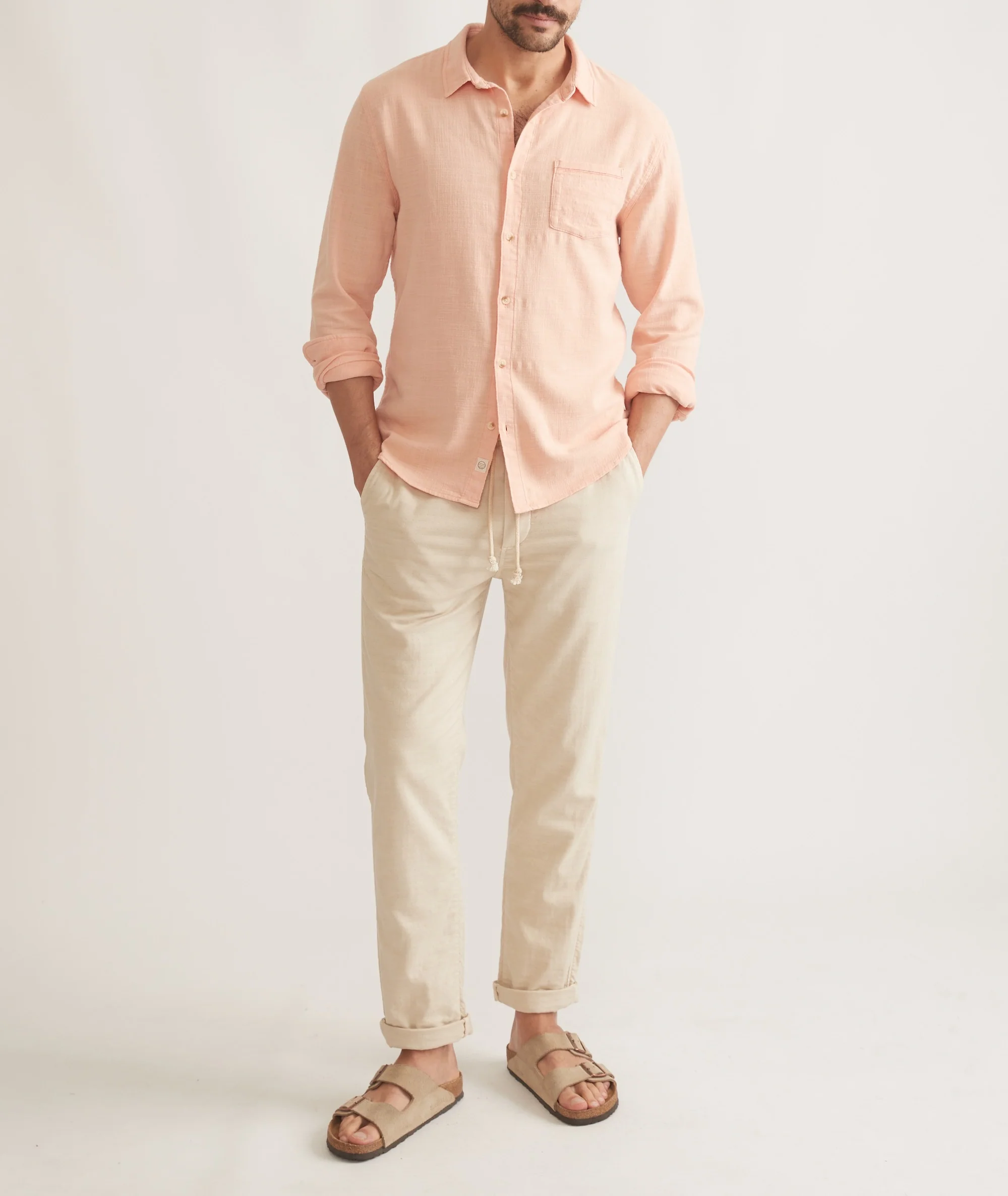 Stretch Selvage Long Sleeve Shirt - Image 5