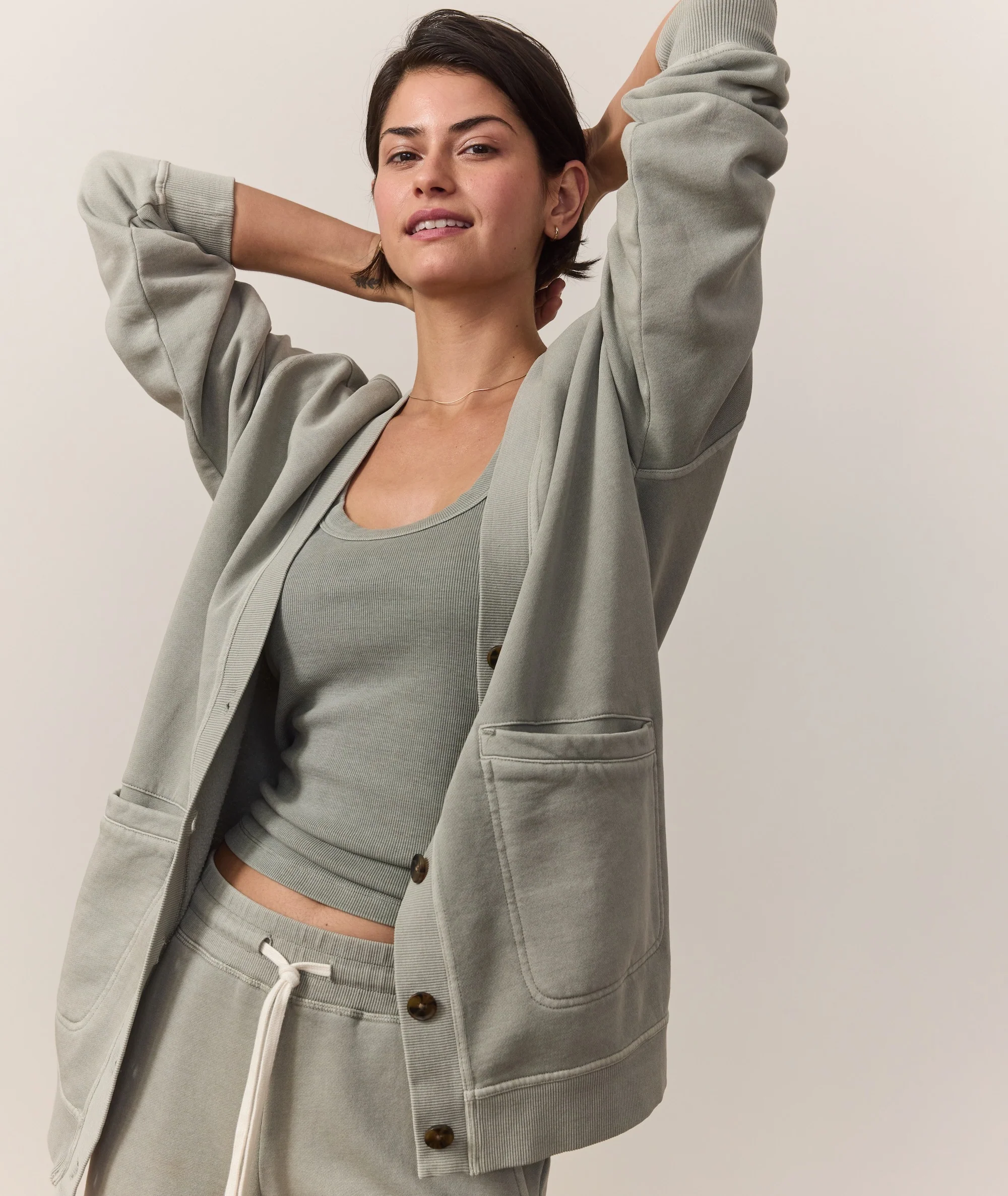 Cloud 9 Fleece Cardigan - Image 5