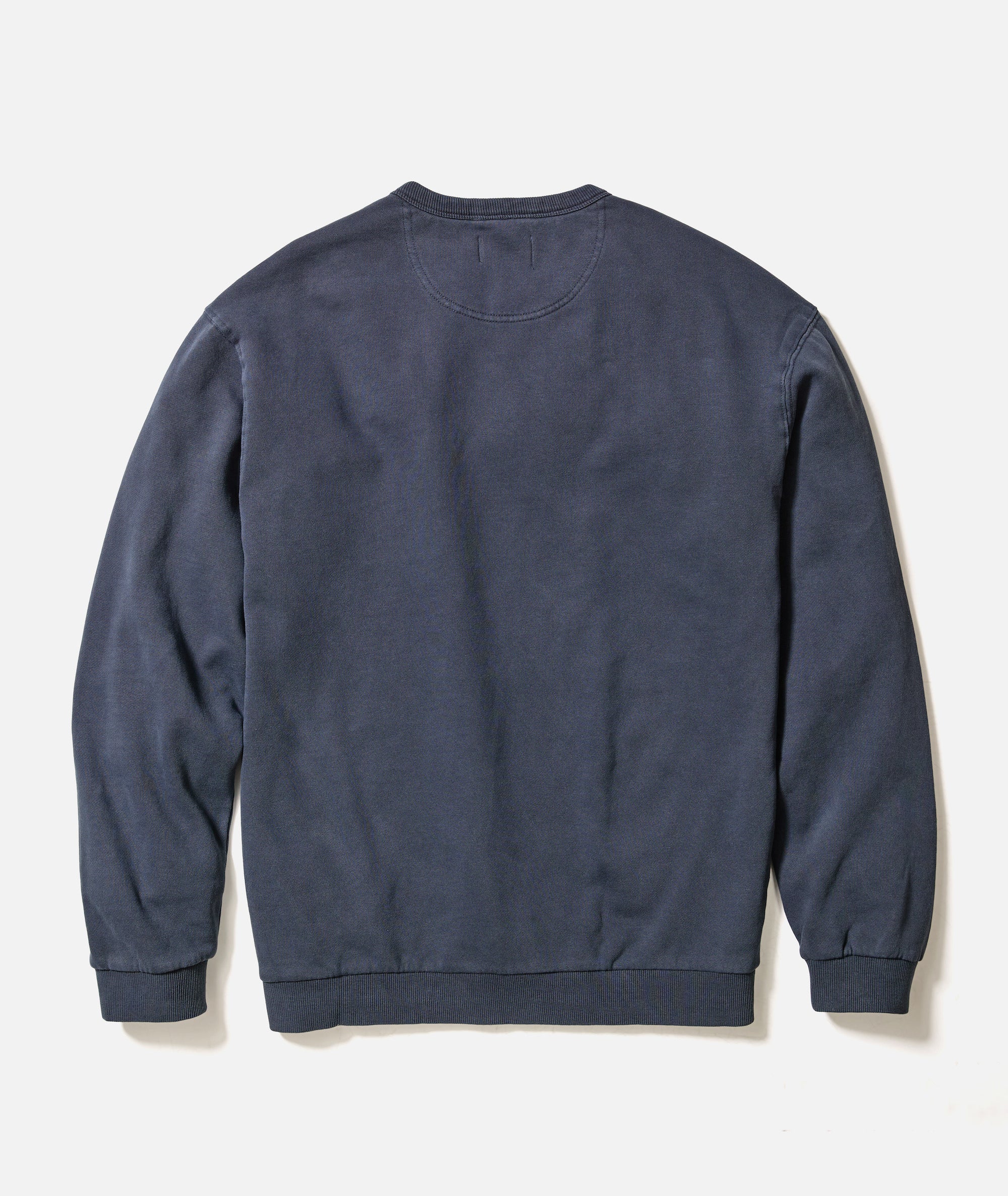 Men's Cloud 9 Fleece Relaxed Crewneck in Mood Indigo - Image 8