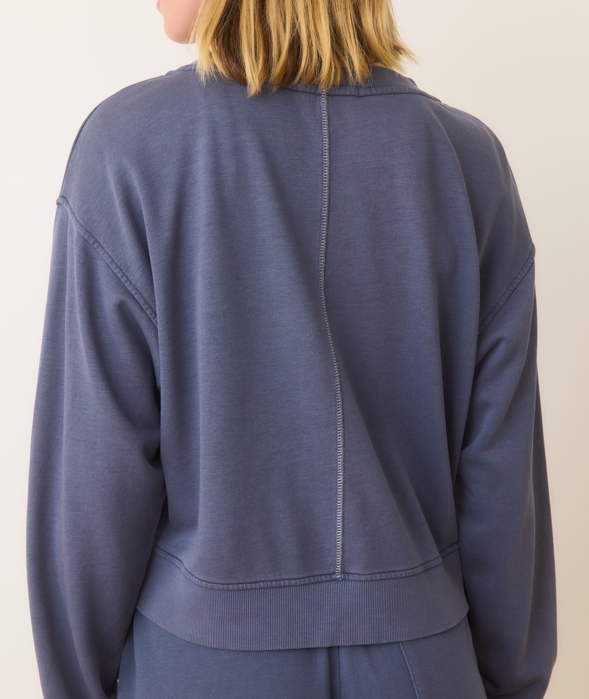 Cloud 9 Terry V-Neck Sweatshirt - Image 4