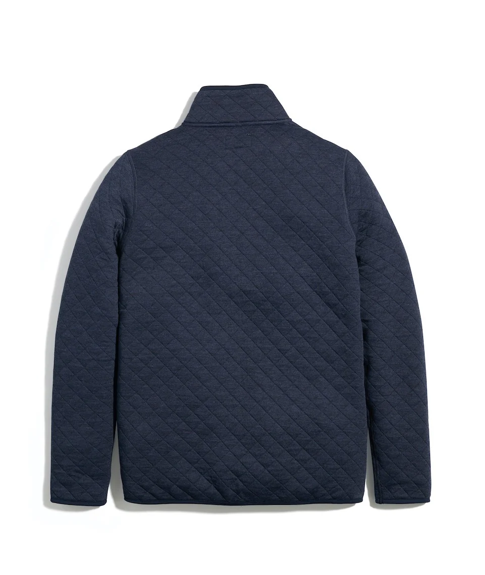 Women's Corbet Quarter Zip Pullover in Navy - Image 6
