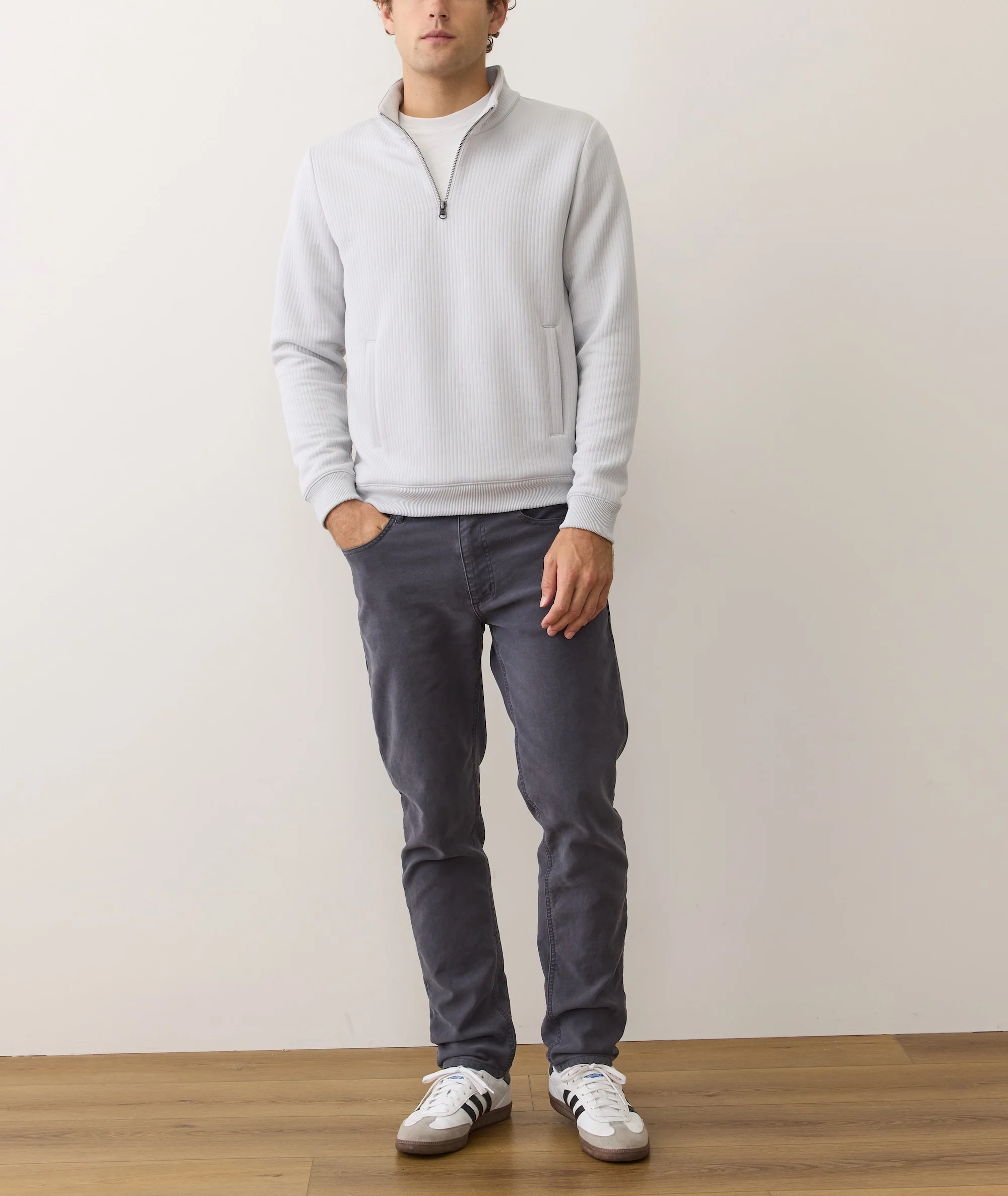 Corbet Quilted Quarter Zip - Image 7