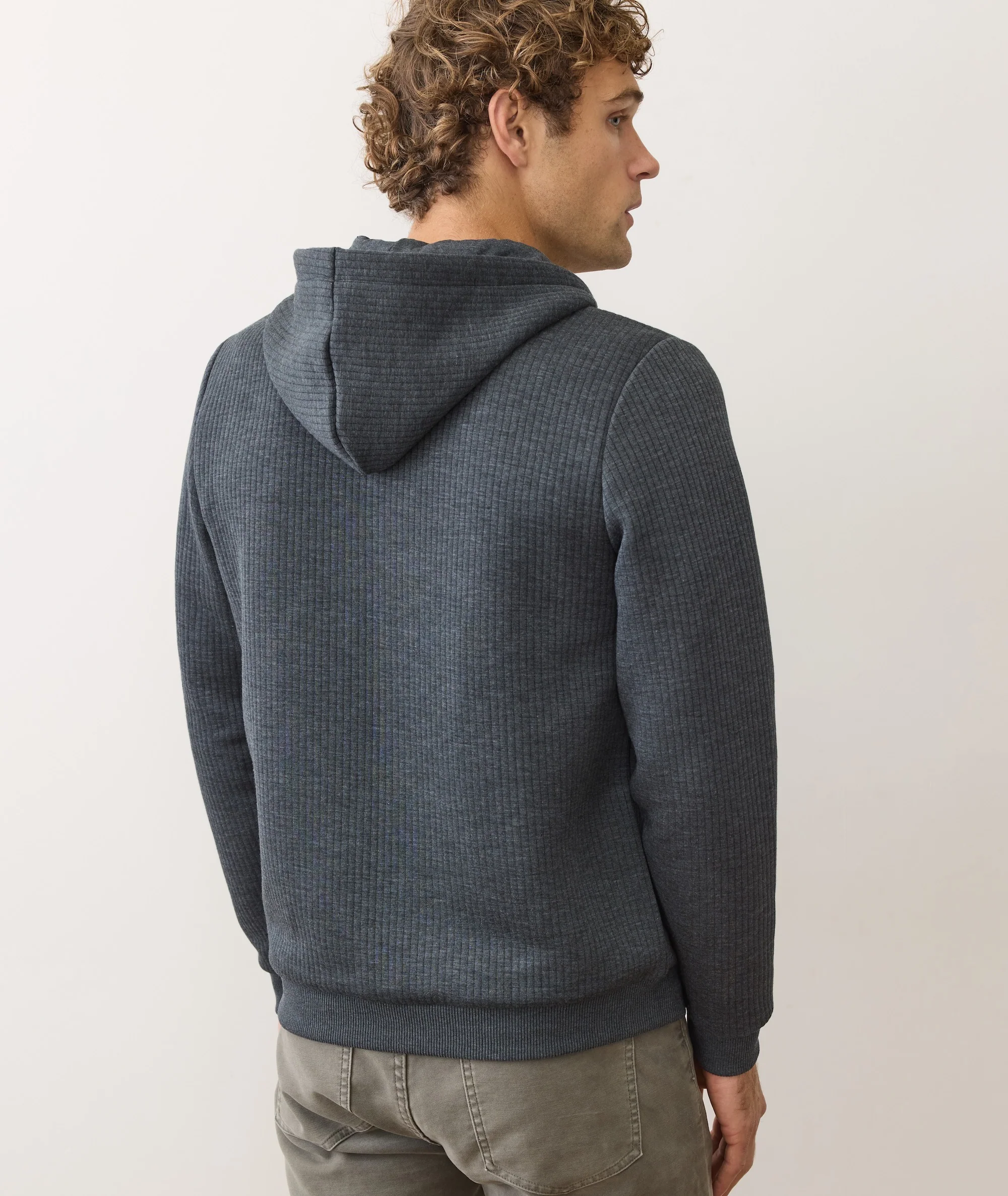 Corbet Quilted Zip Hoodie - Image 6